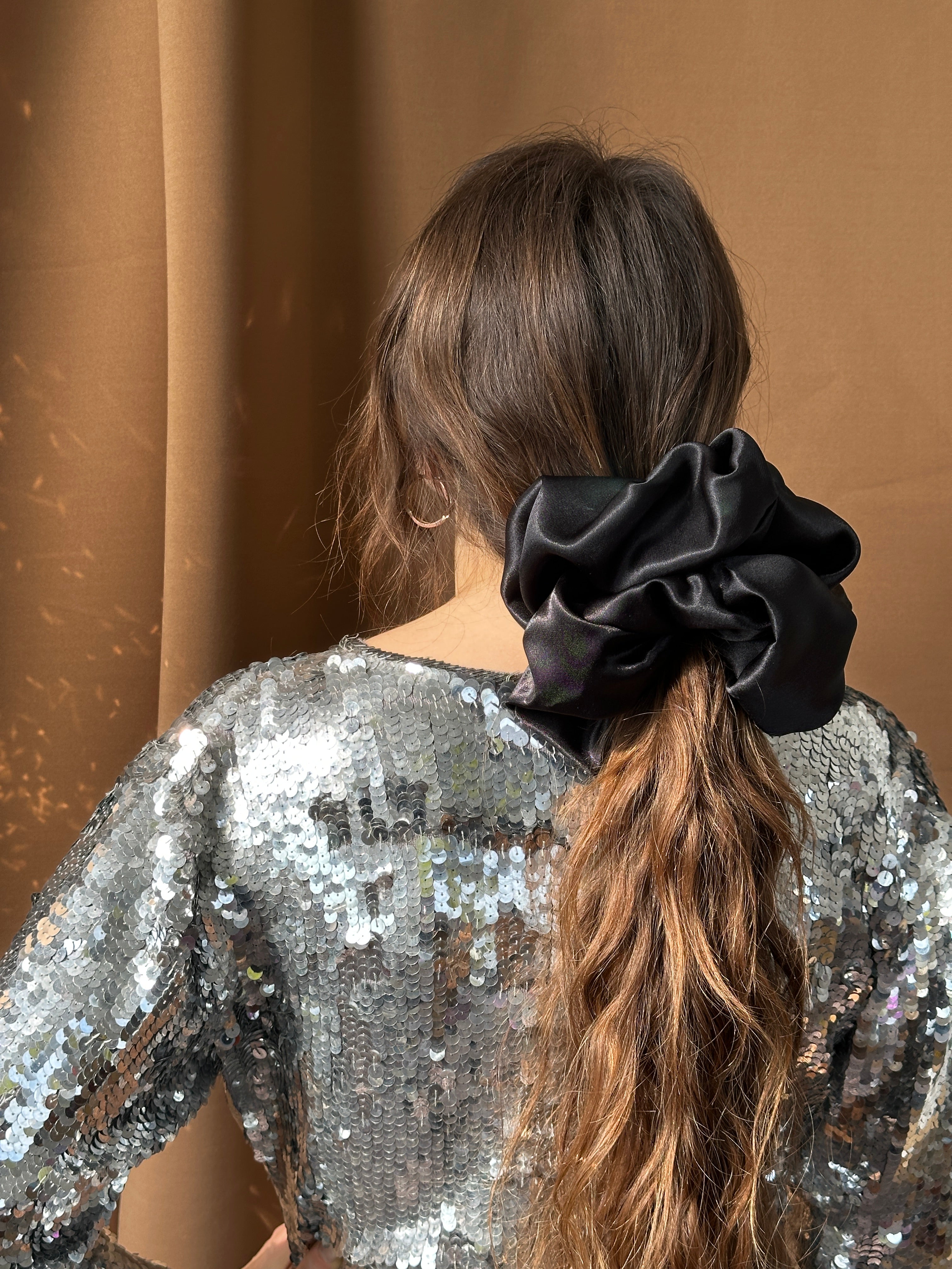 Giant Satin Scrunchie