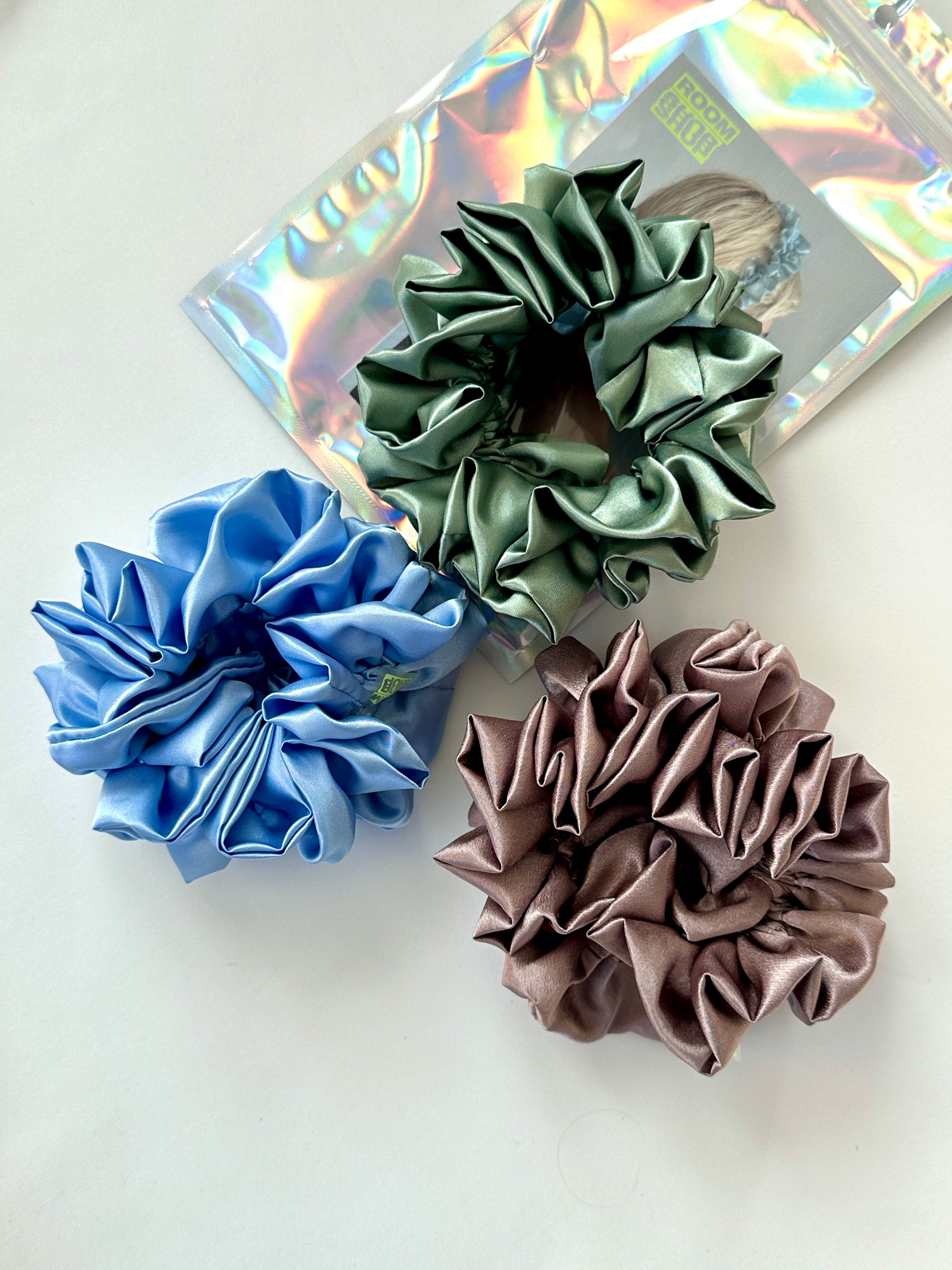 Ruffle Scrunchie 3 Pack
