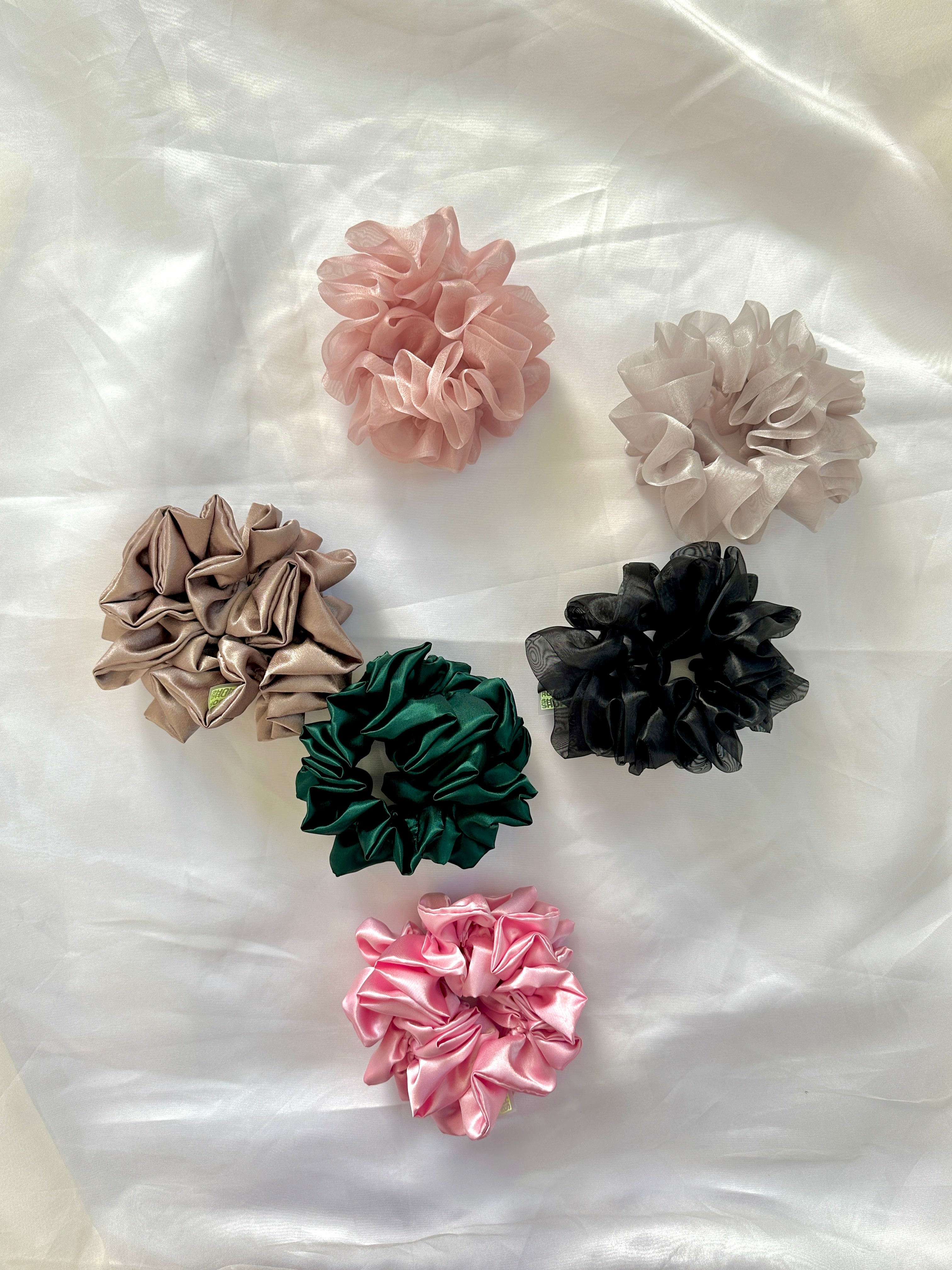 Ruffle Scrunchie 3 Pack