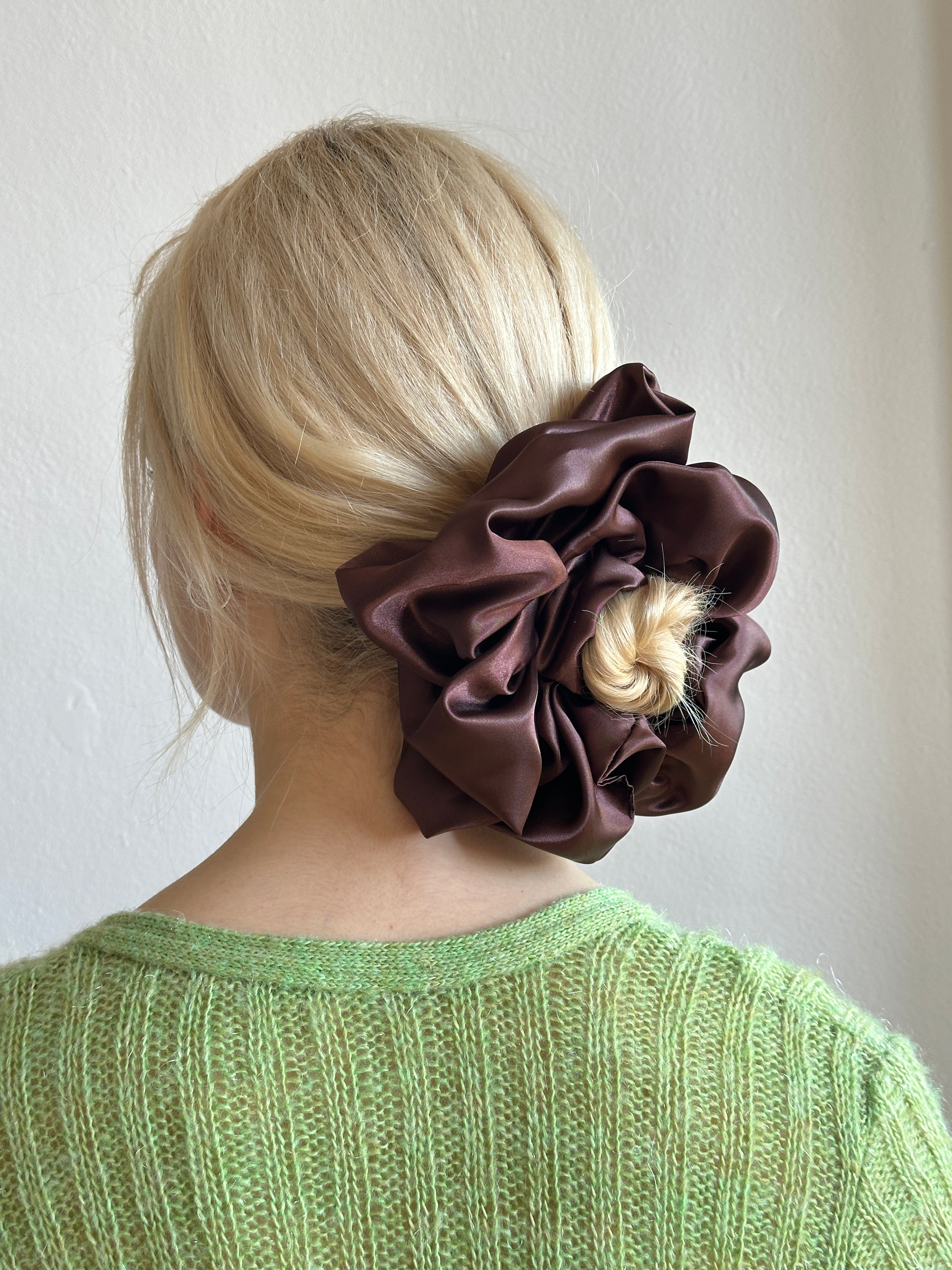 Giant Satin Scrunchie