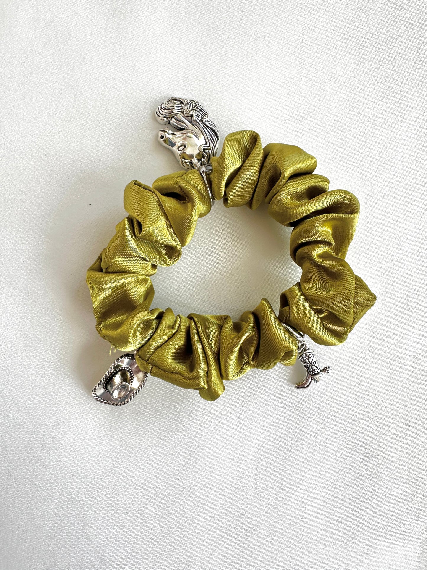 Customizable Charm Bracelet Scrunchie