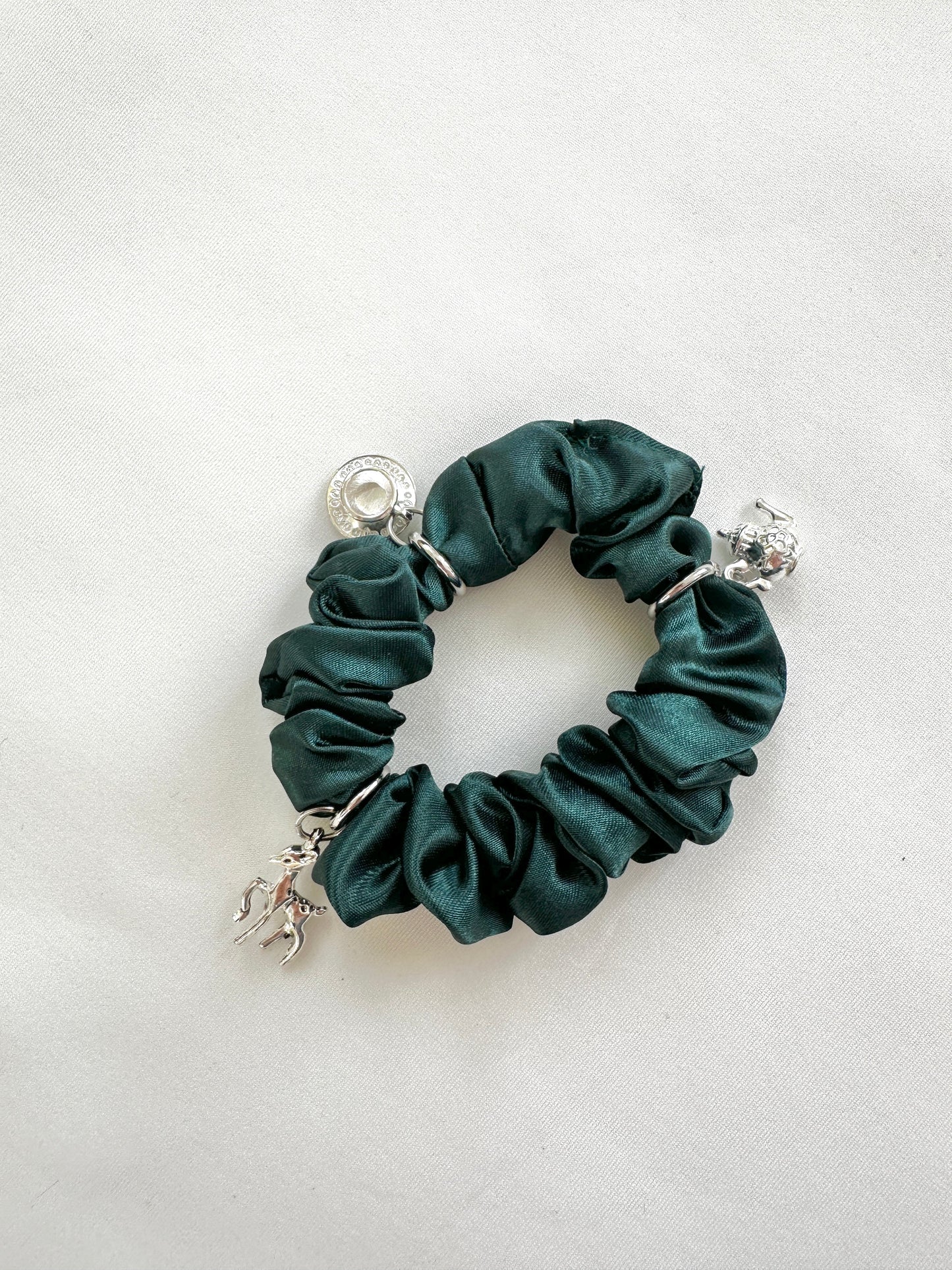 Customizable Charm Bracelet Scrunchie