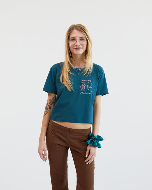 Friends Forever Crop Tee