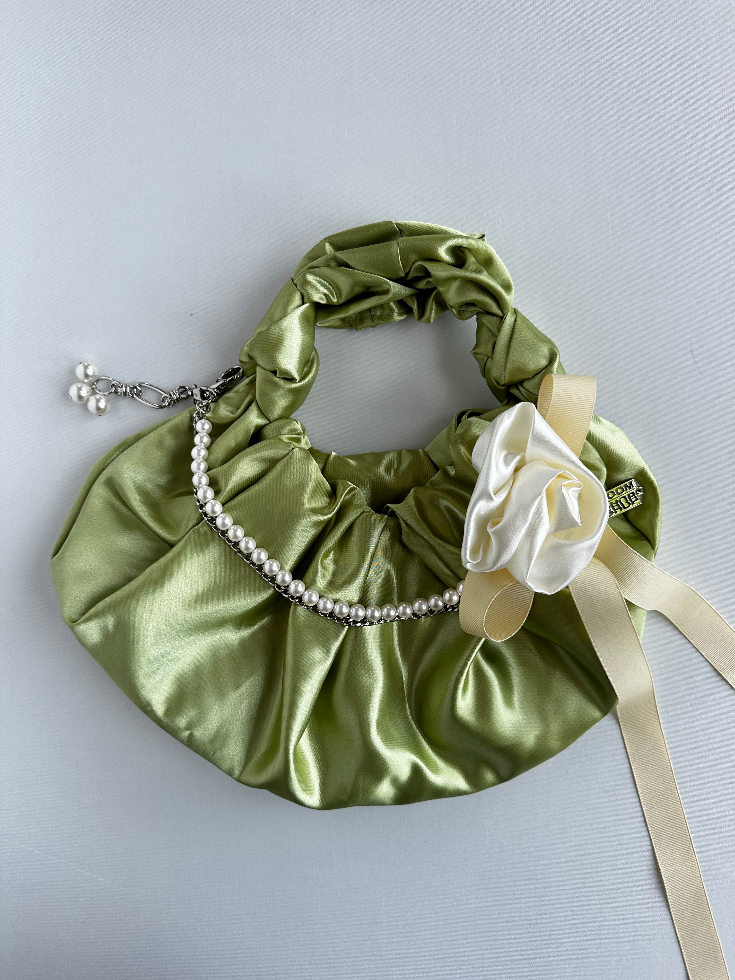 Rosie Bow Bag Charm
