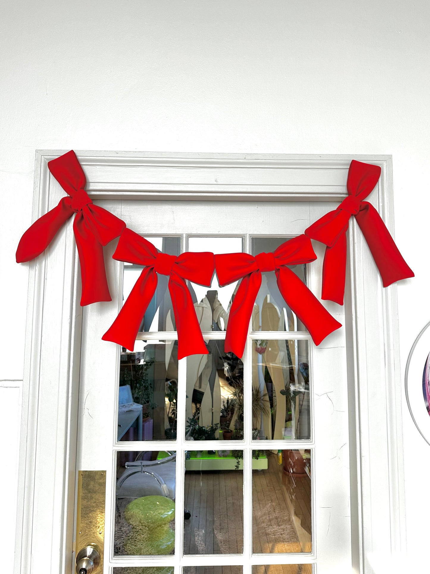 Puffy Bow Garland