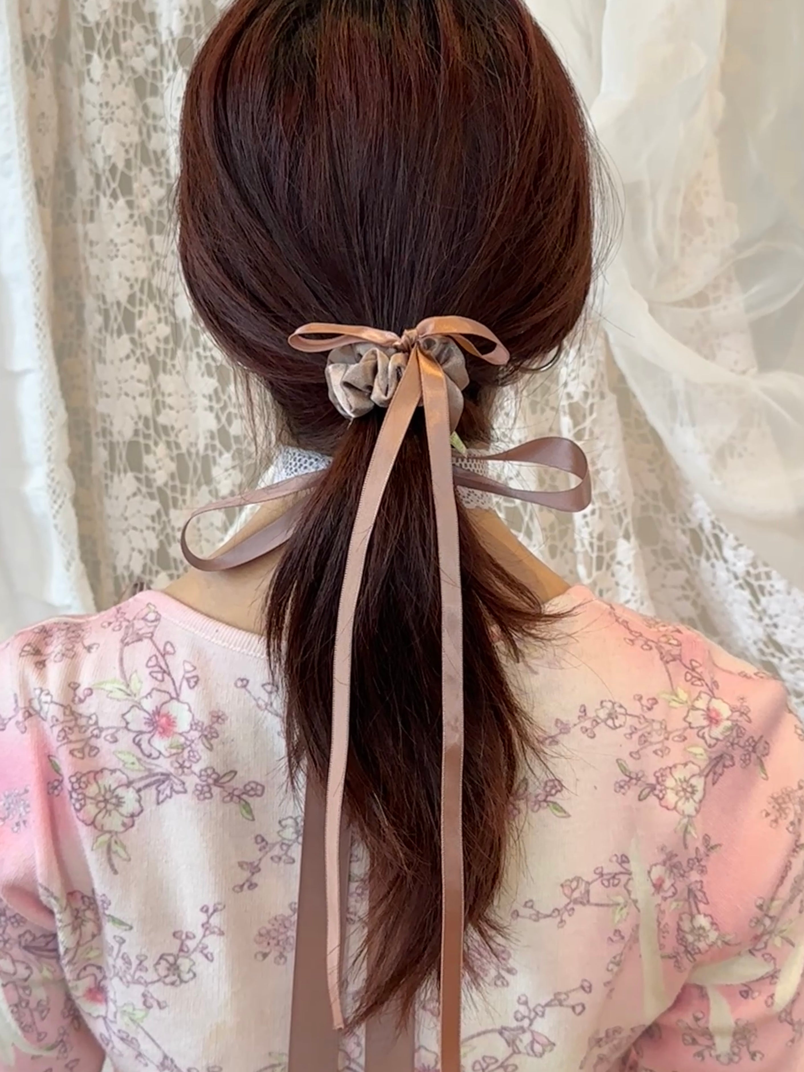 Catherine Bow Scrunchie