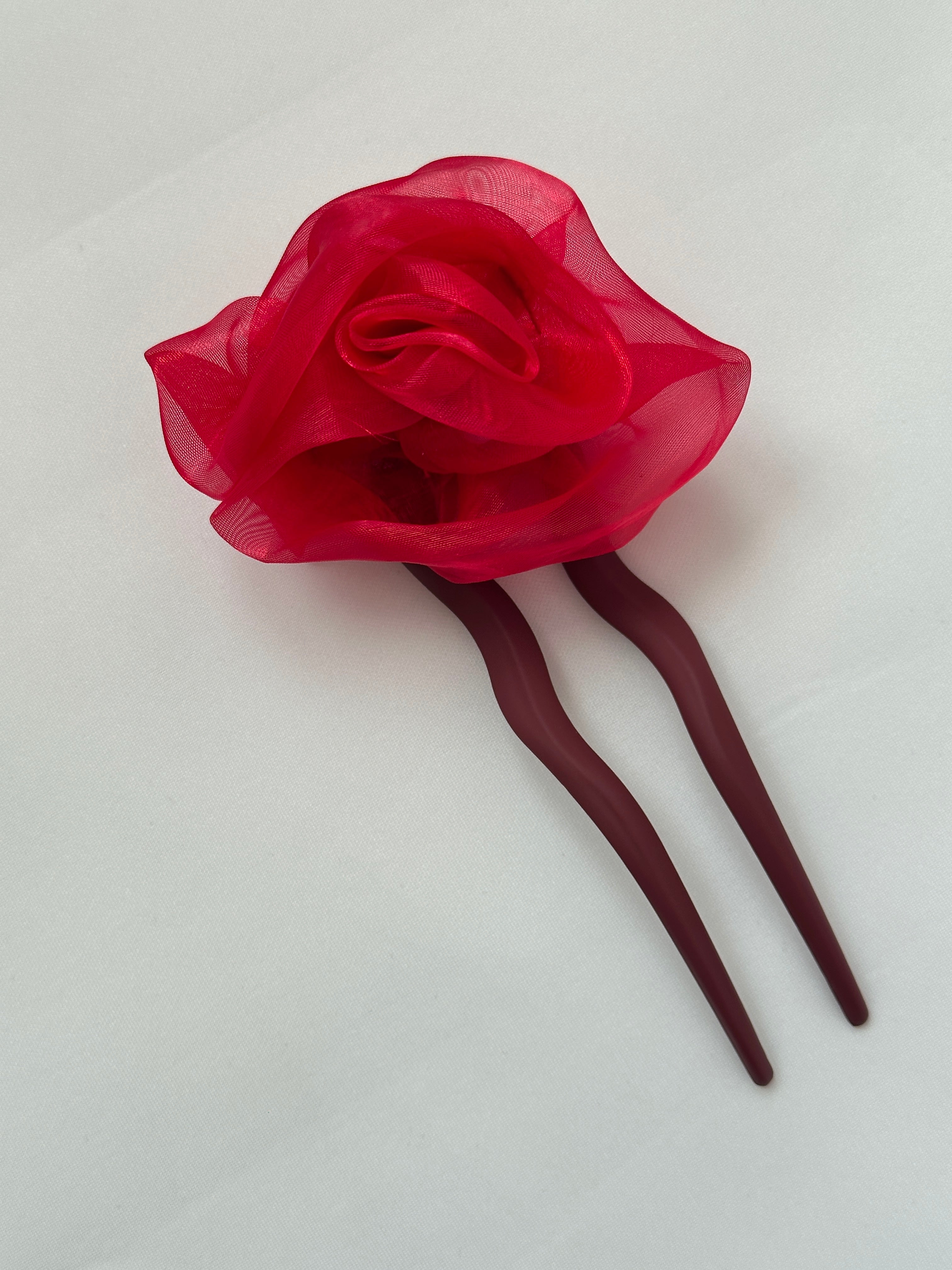 Rose Hair Pin
