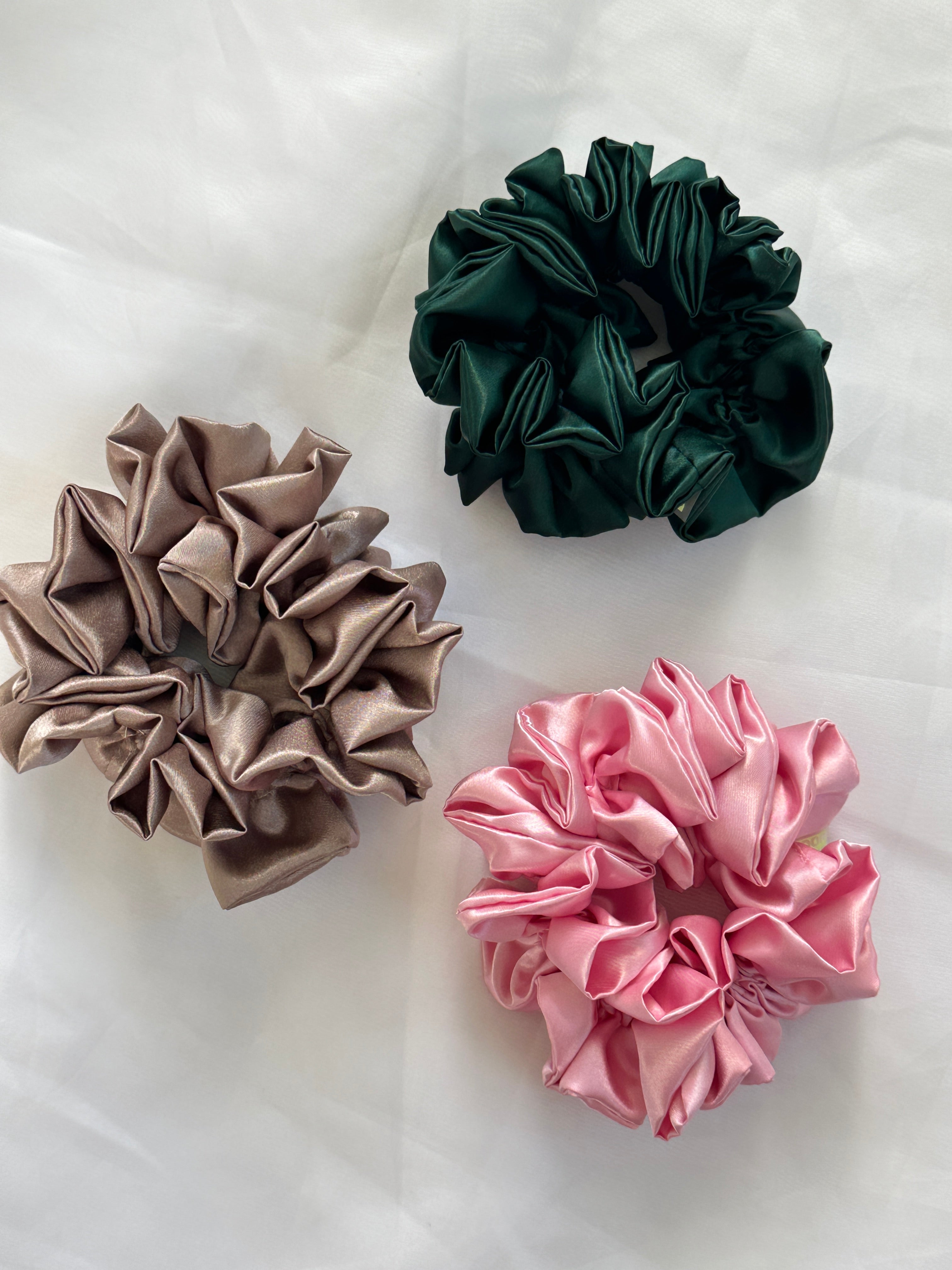 Ruffle Scrunchie 3 Pack