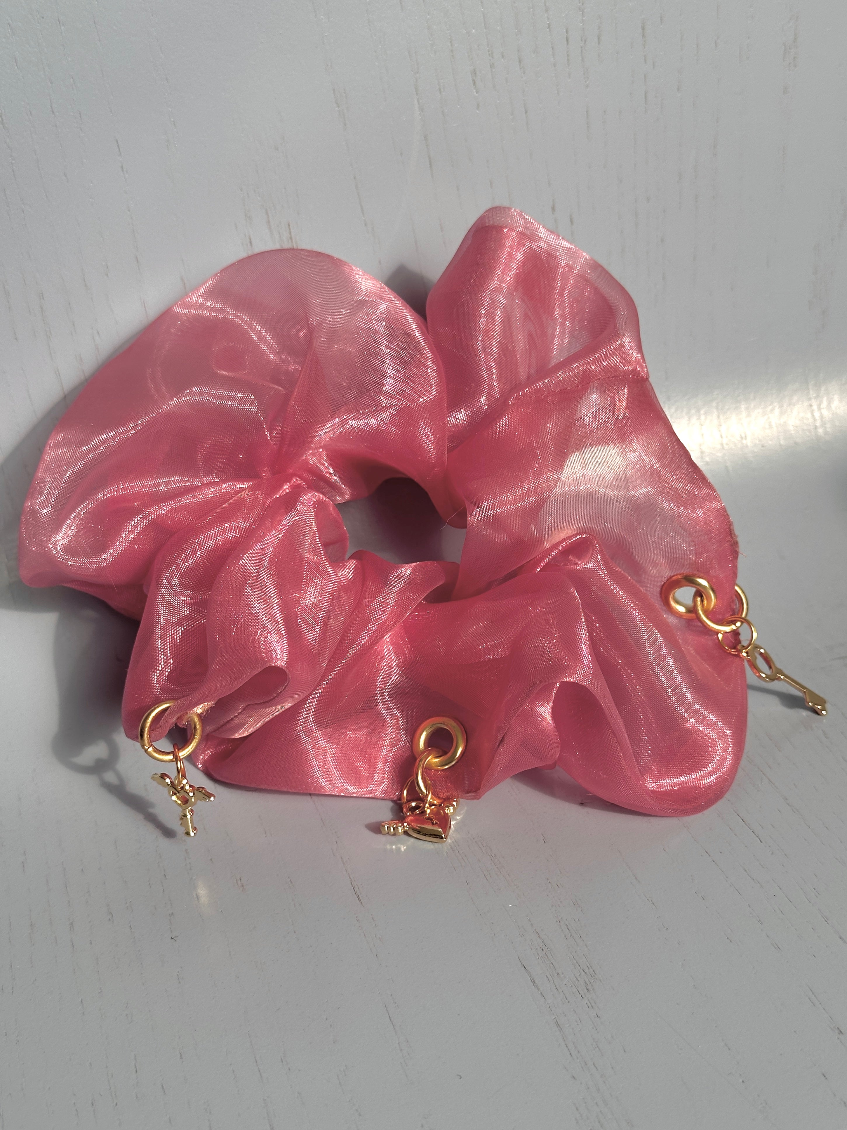 Cloud Charm Scrunchie
