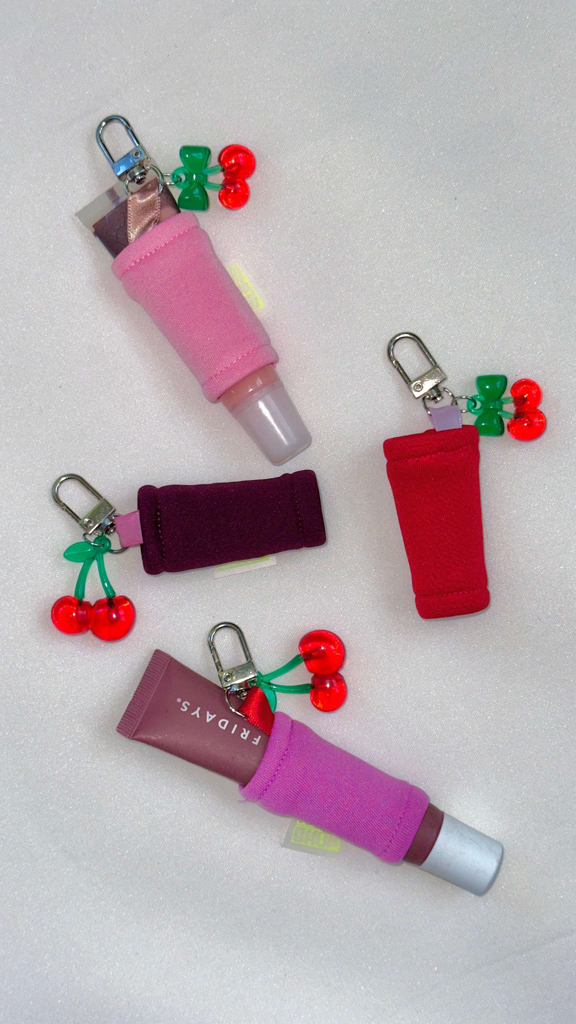 Lip Gloss Coozie Bag Charm