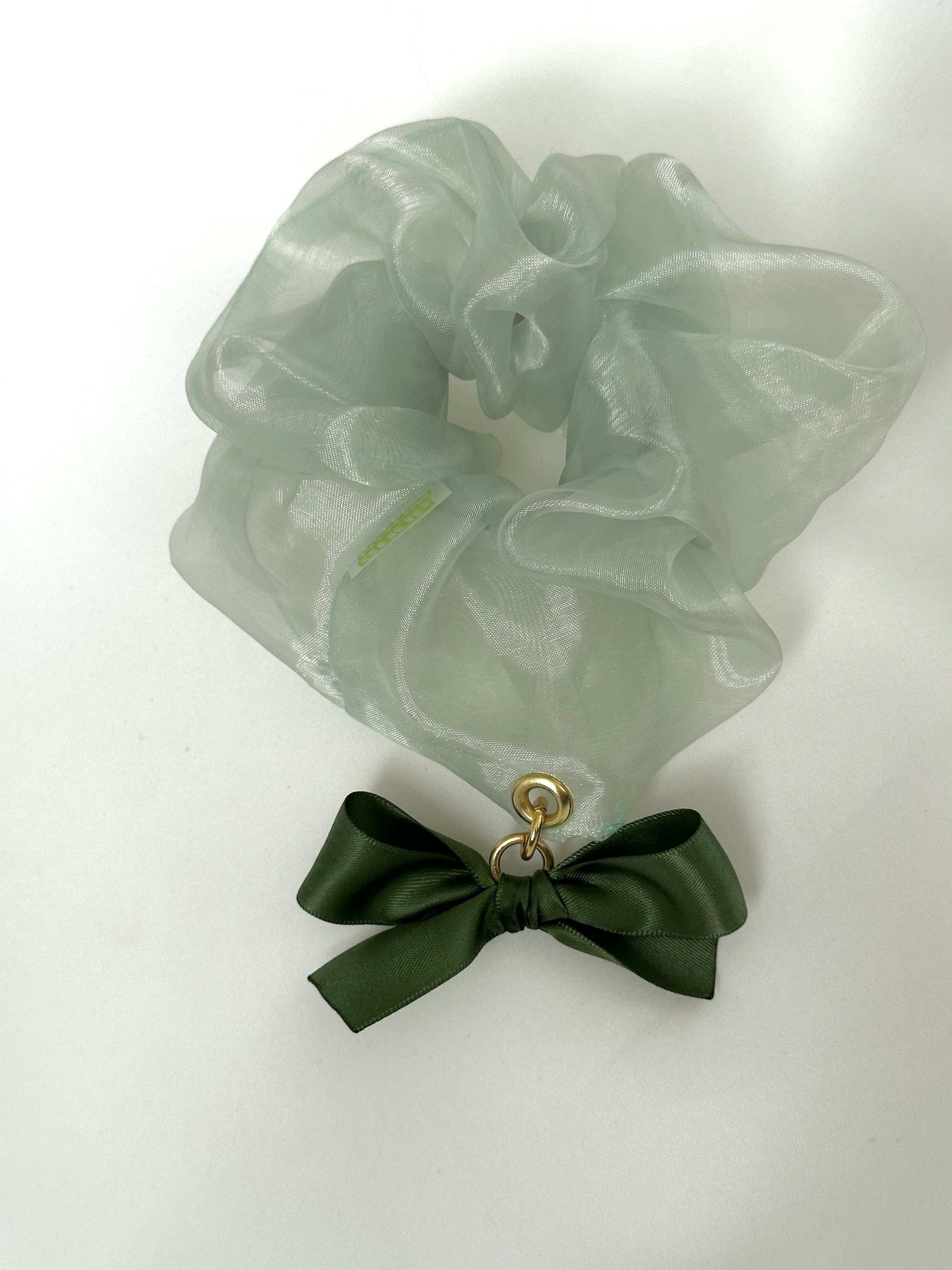 Marie Bow Charm Scrunchie