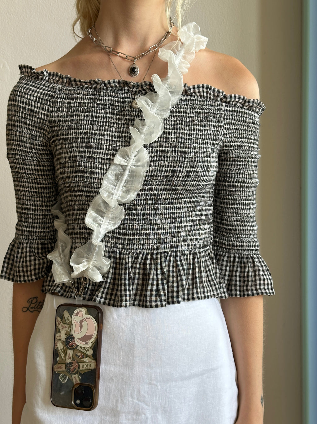 Ruffle Phone Strap