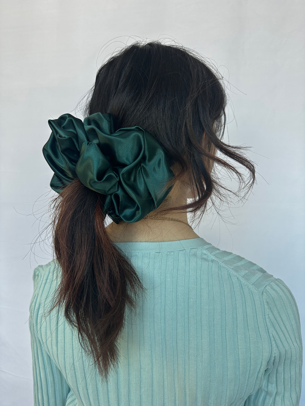 Giant Satin Scrunchie