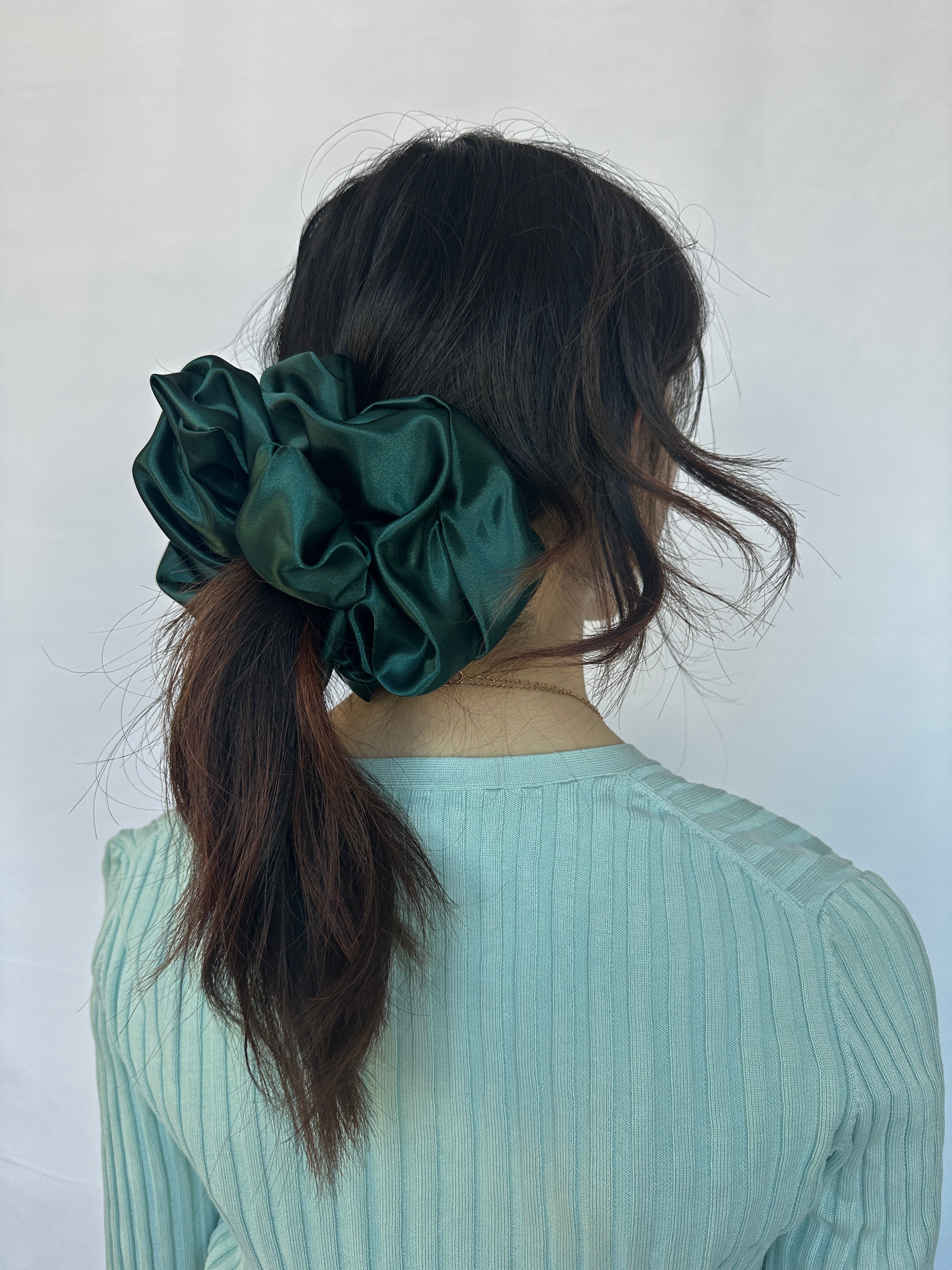 Giant Satin Scrunchie