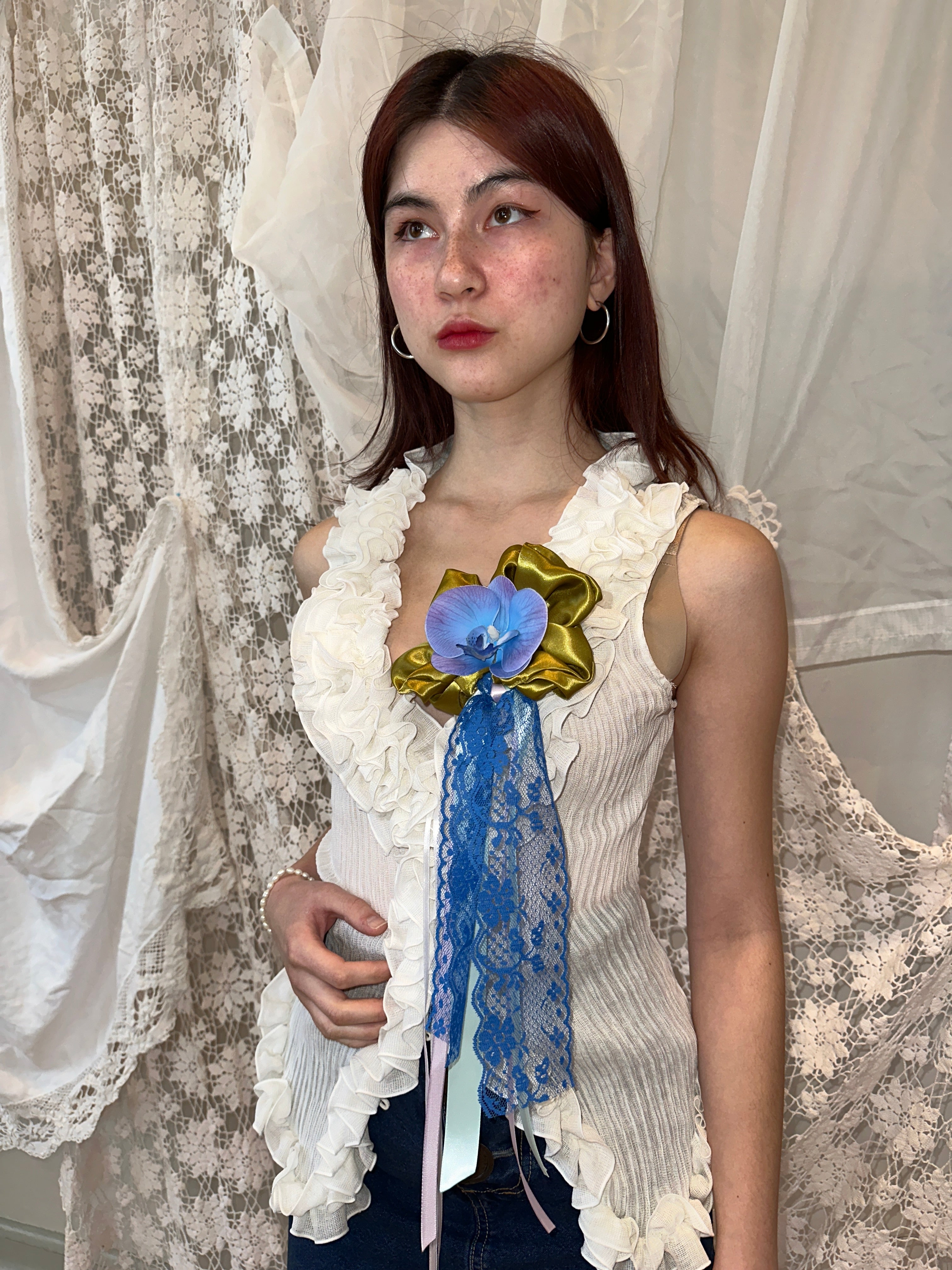 Odette Orchid Brooch