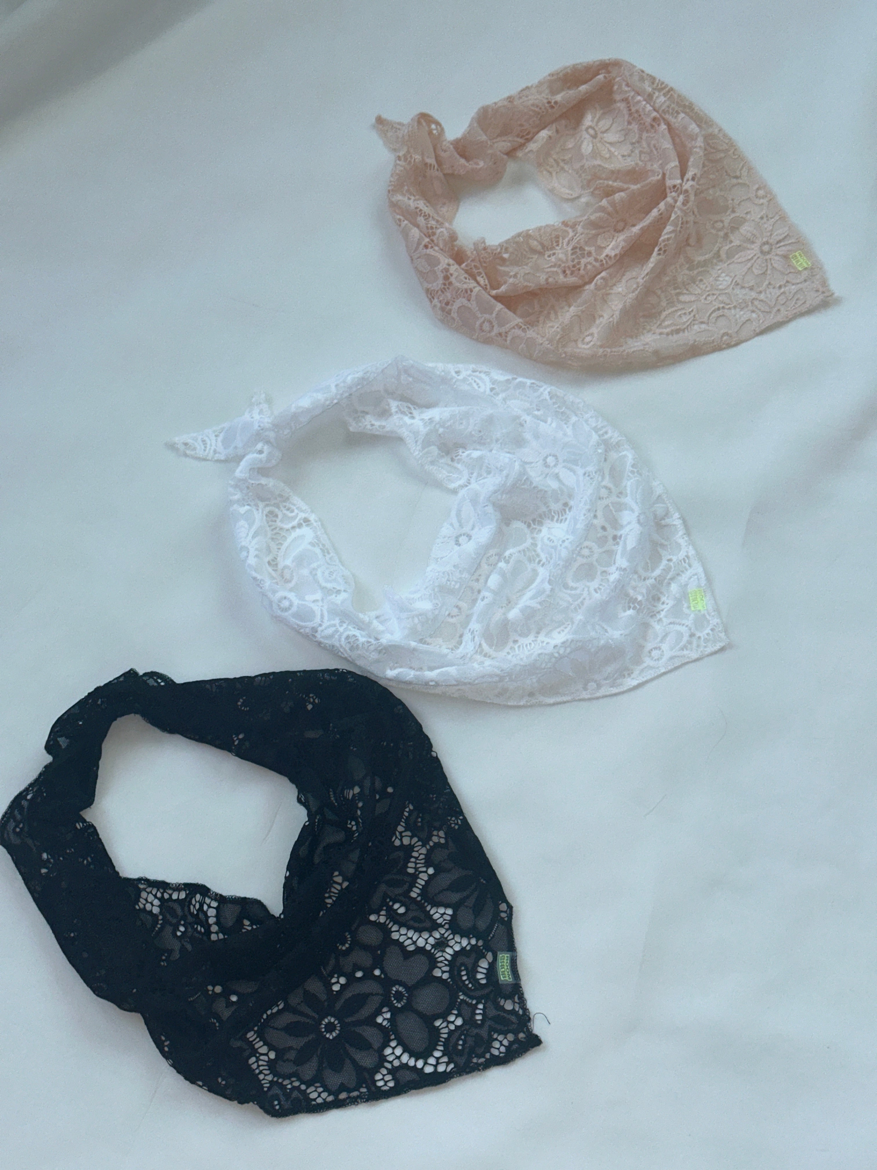 Stretch Lace Headscarf
