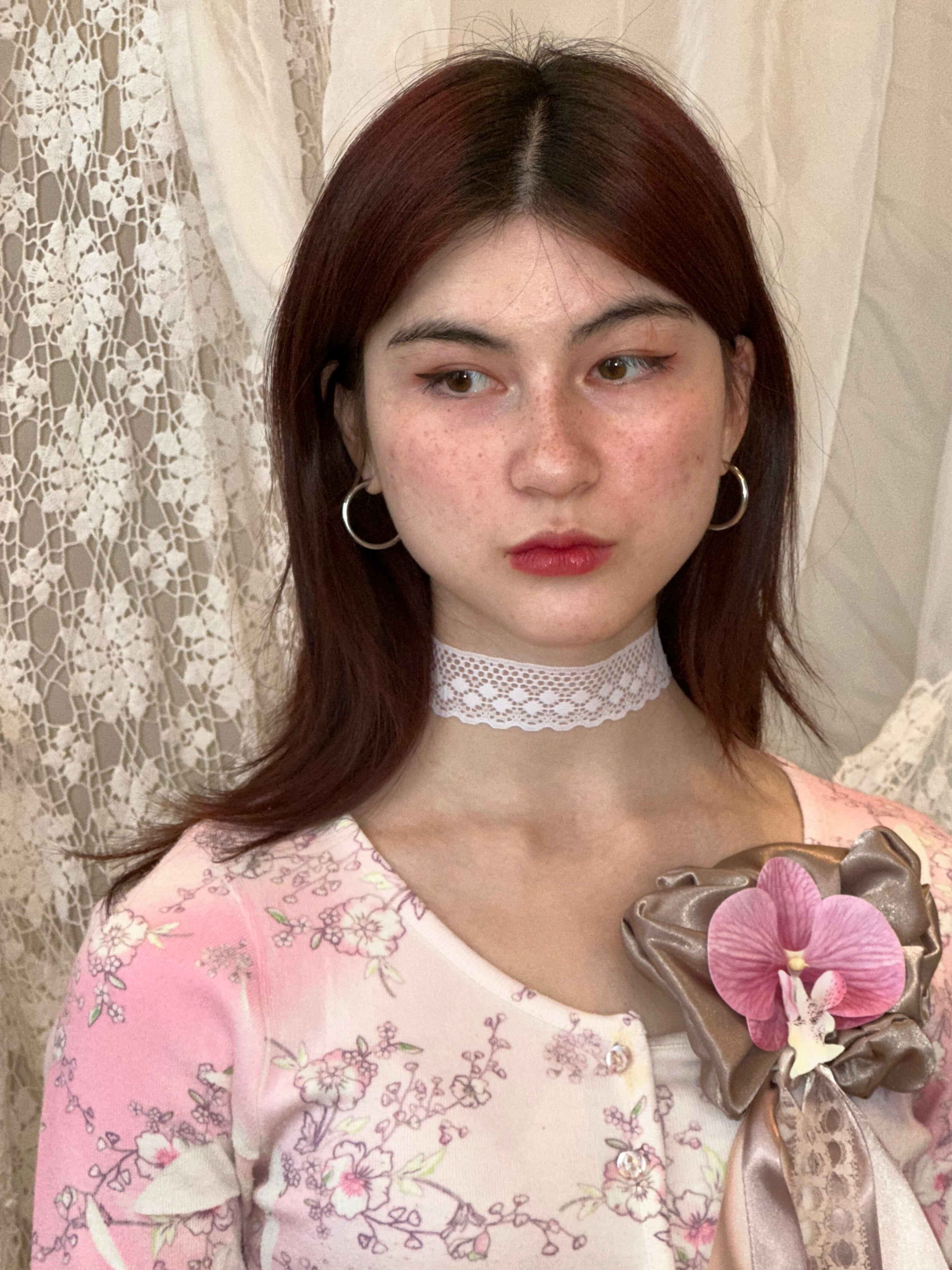 Soft Lace Choker Necklace