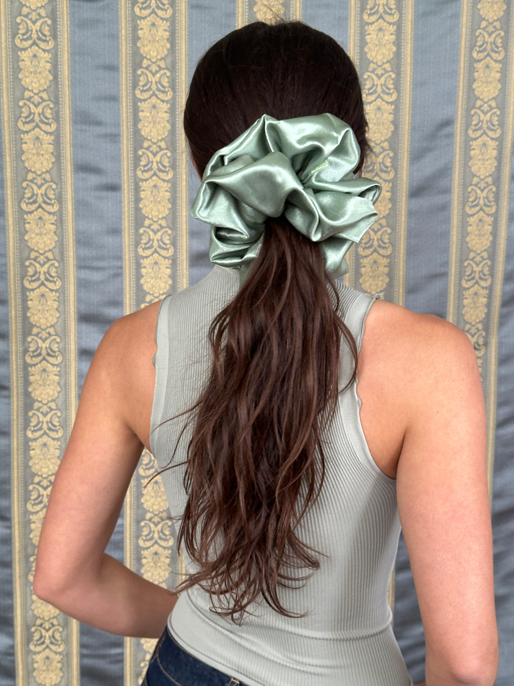 Giant Satin Scrunchie