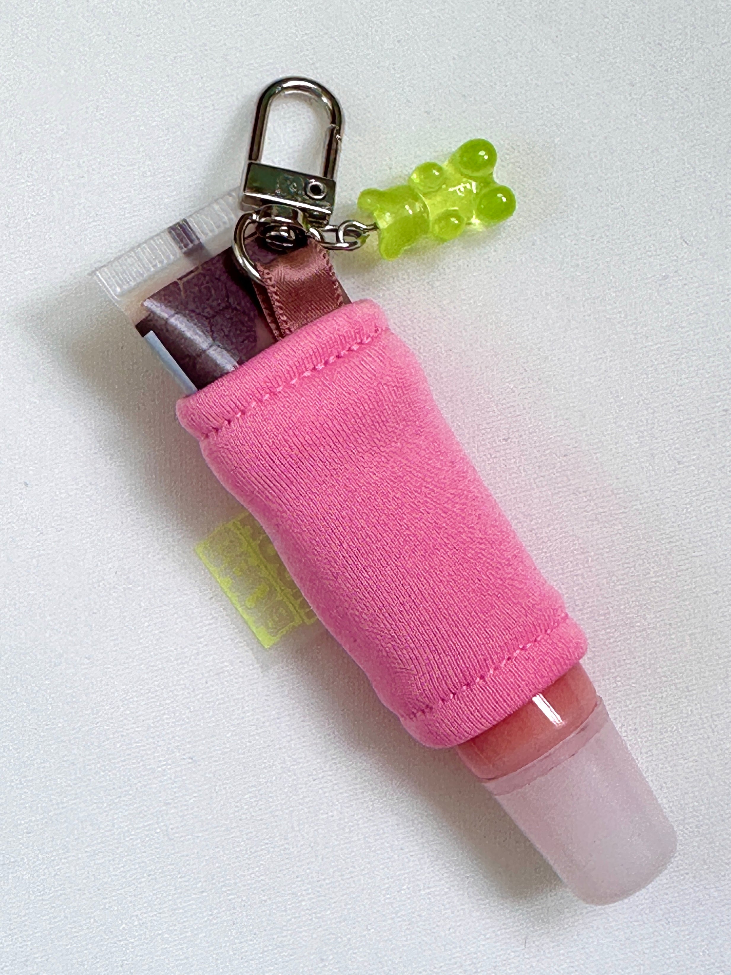 Lip Gloss Coozie Keychain