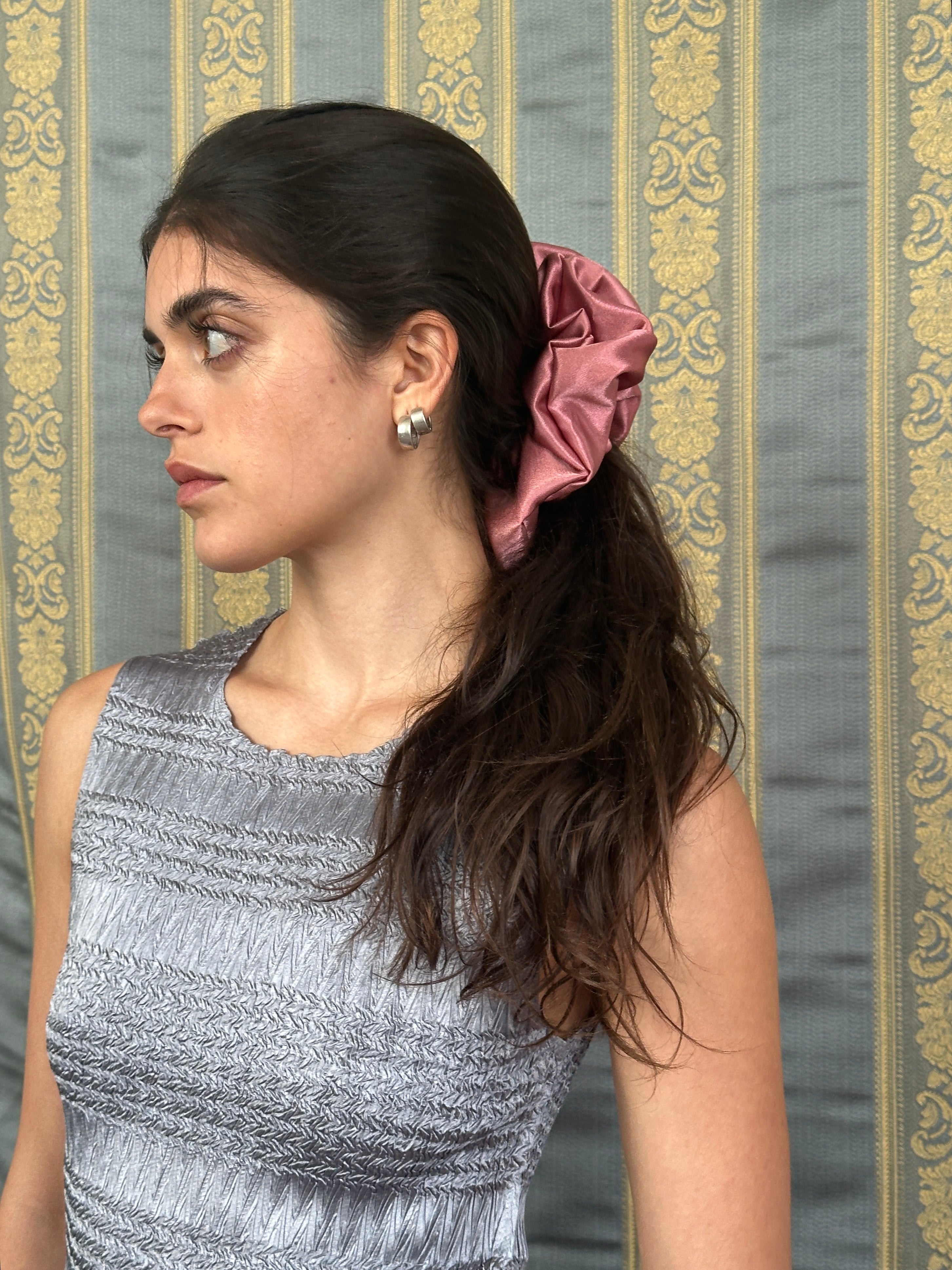 Giant Satin Scrunchie