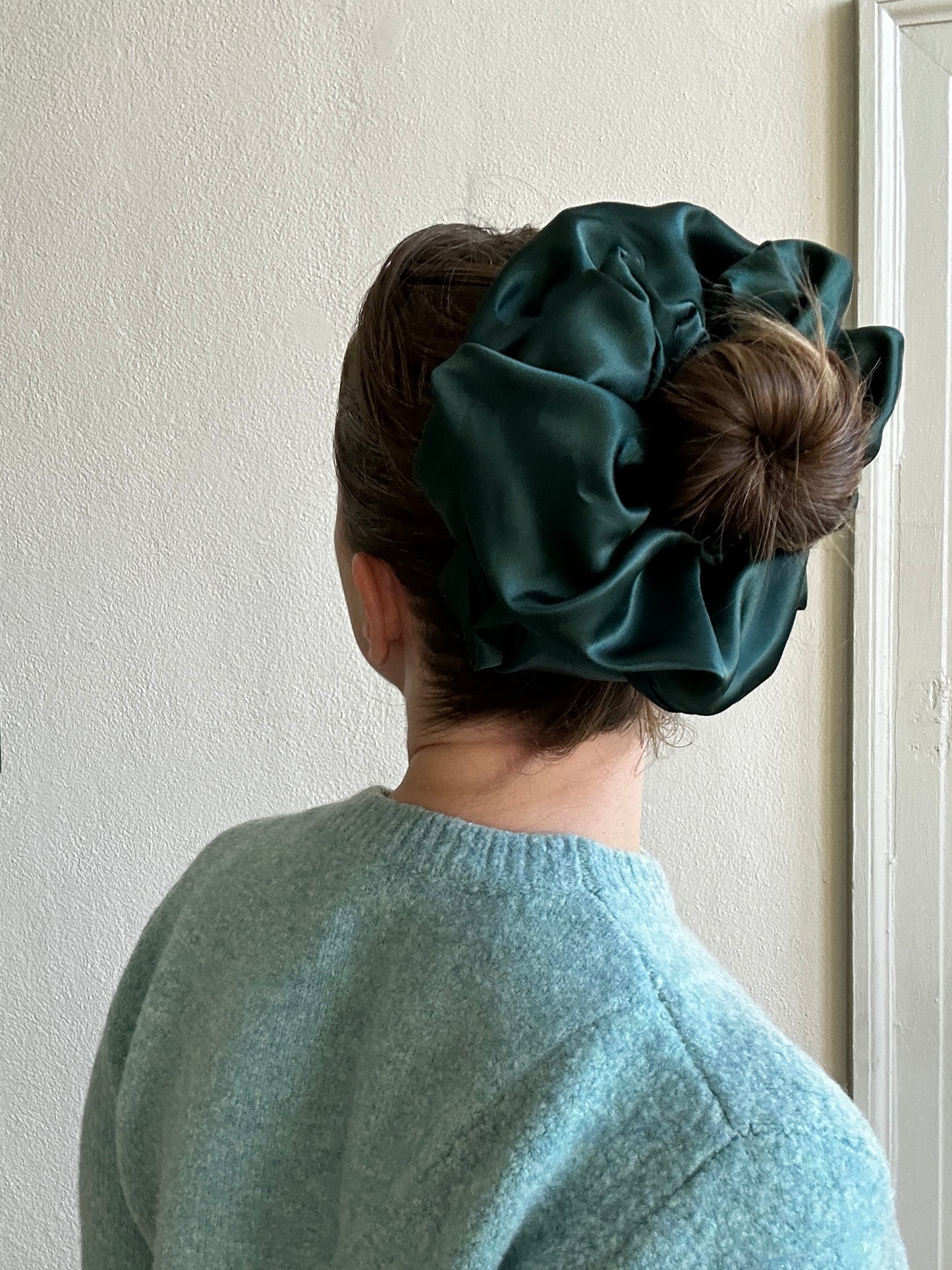 Giant Satin Scrunchie