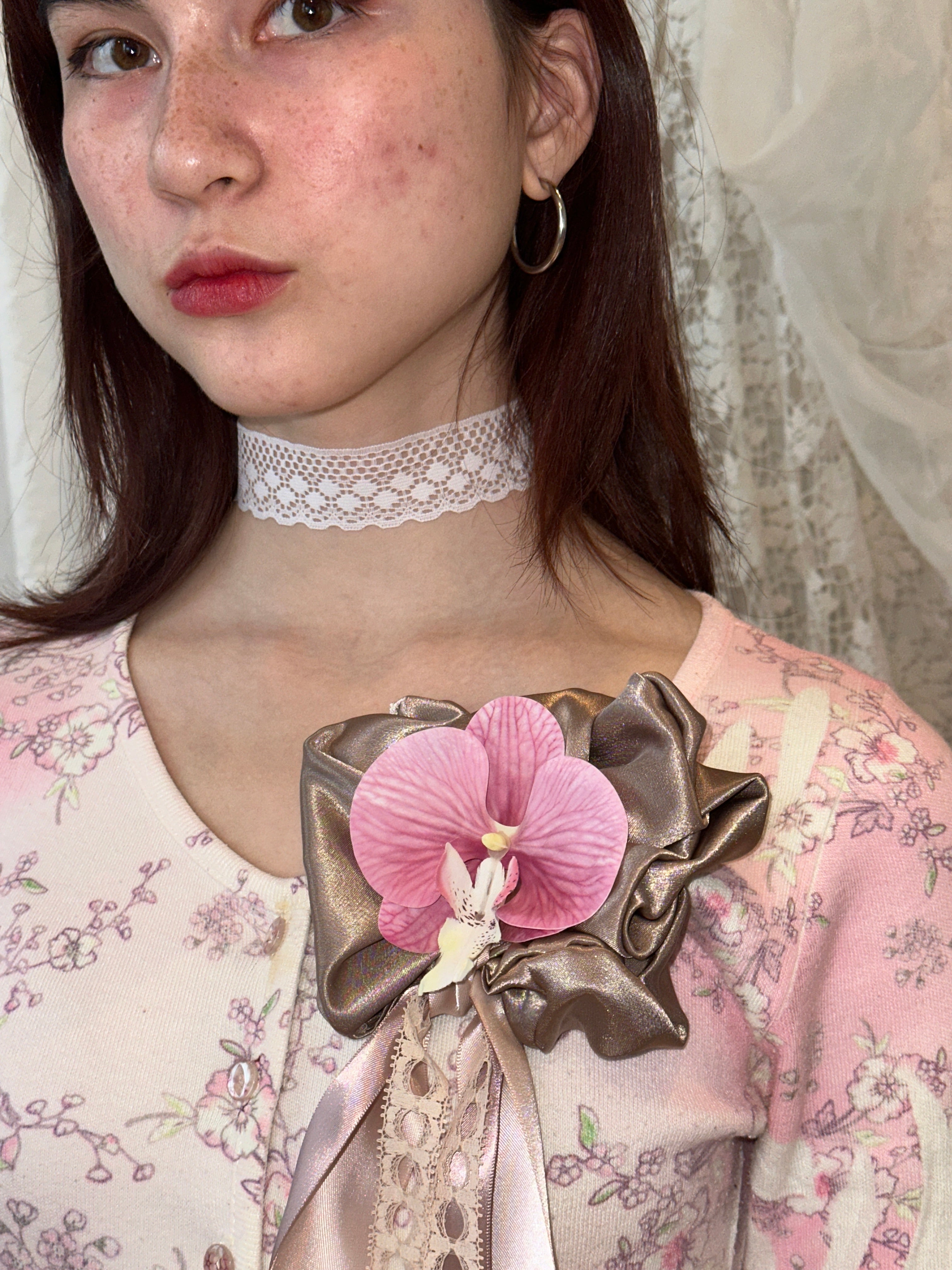 Soft Lace Choker Necklace