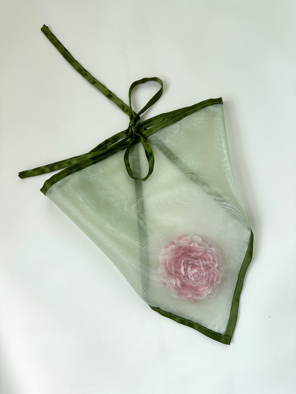 Peony Filled Headscarf