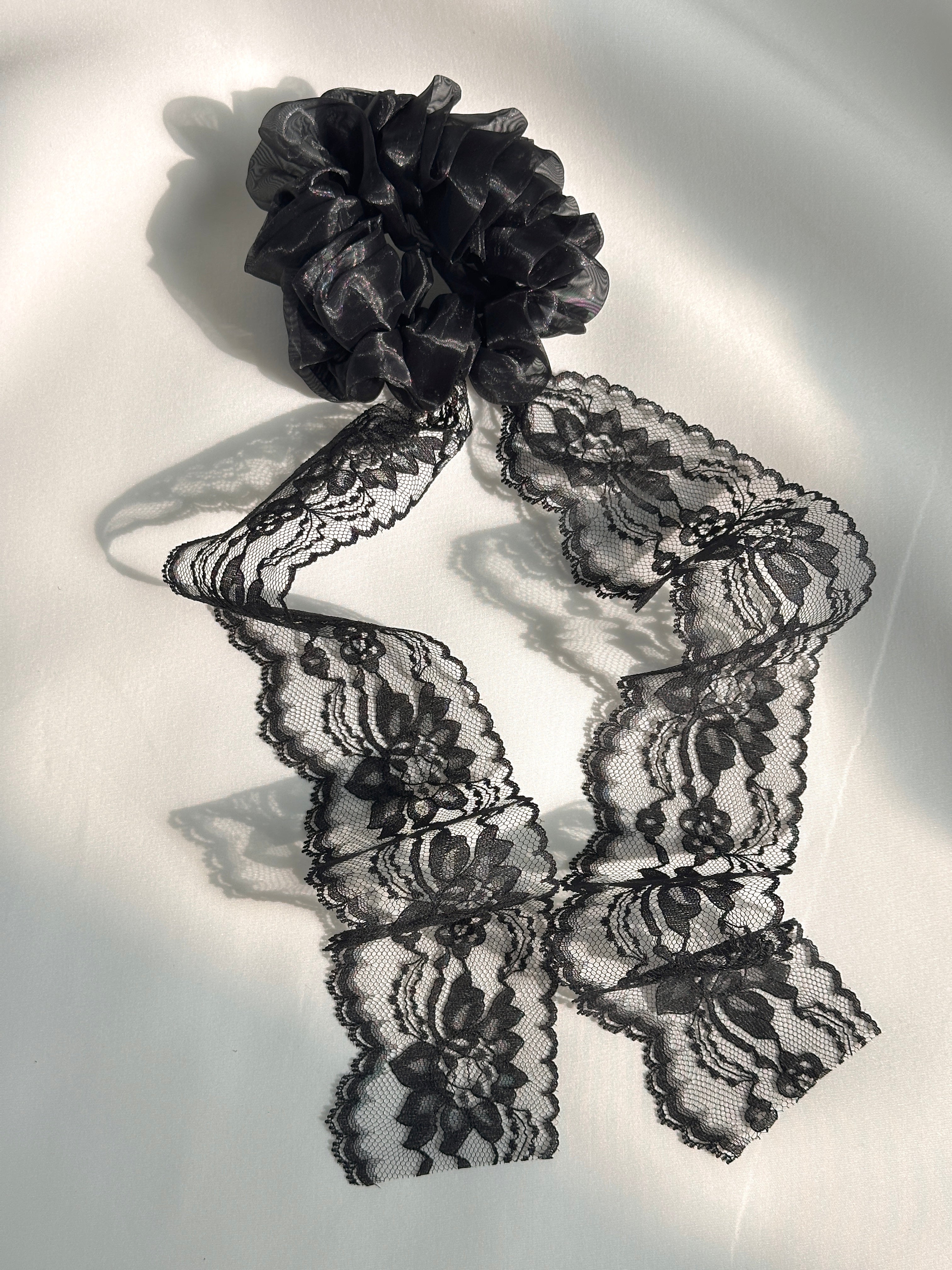 Mia Lace Scrunchie