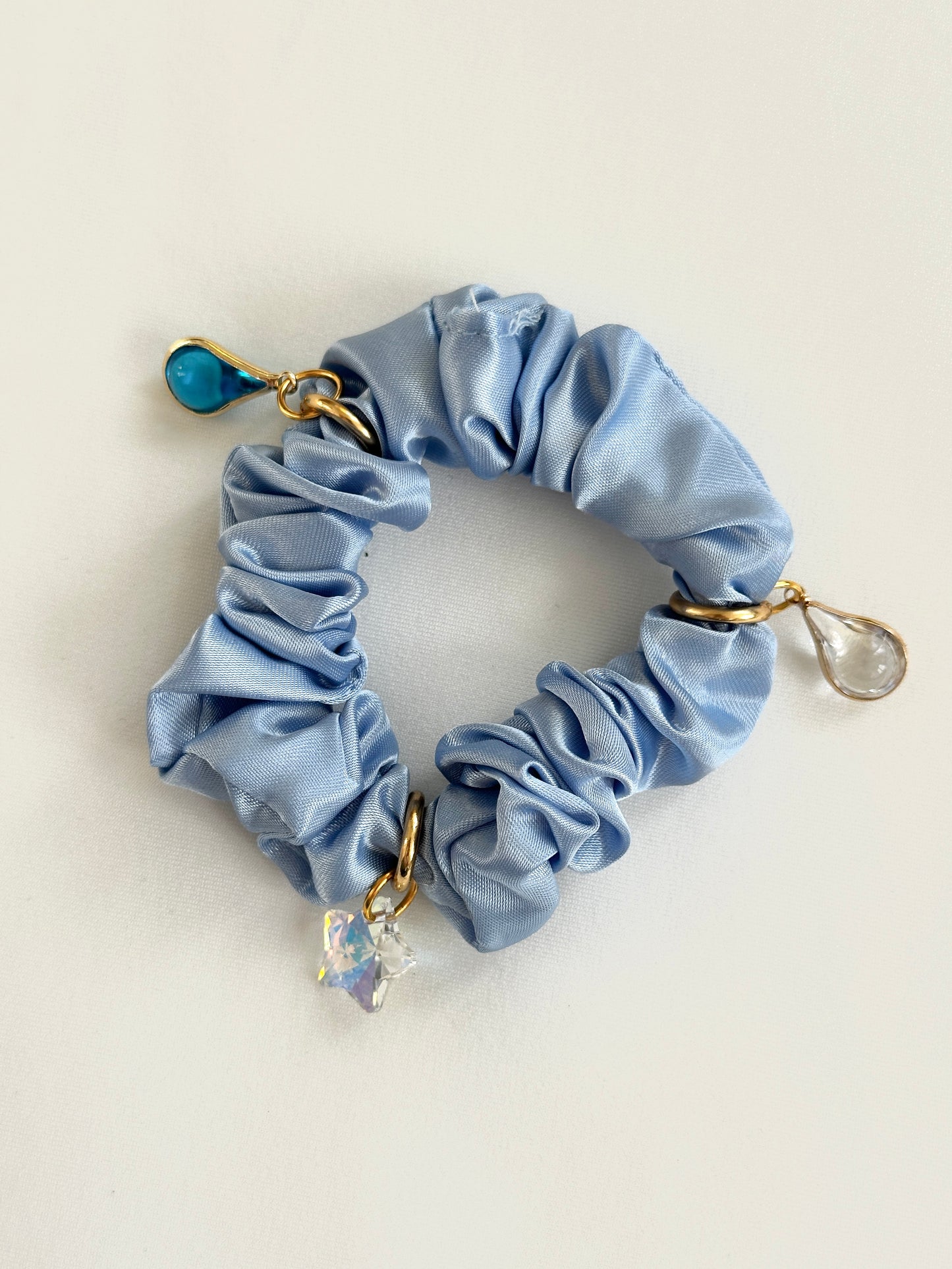 Customizable Charm Bracelet Scrunchie