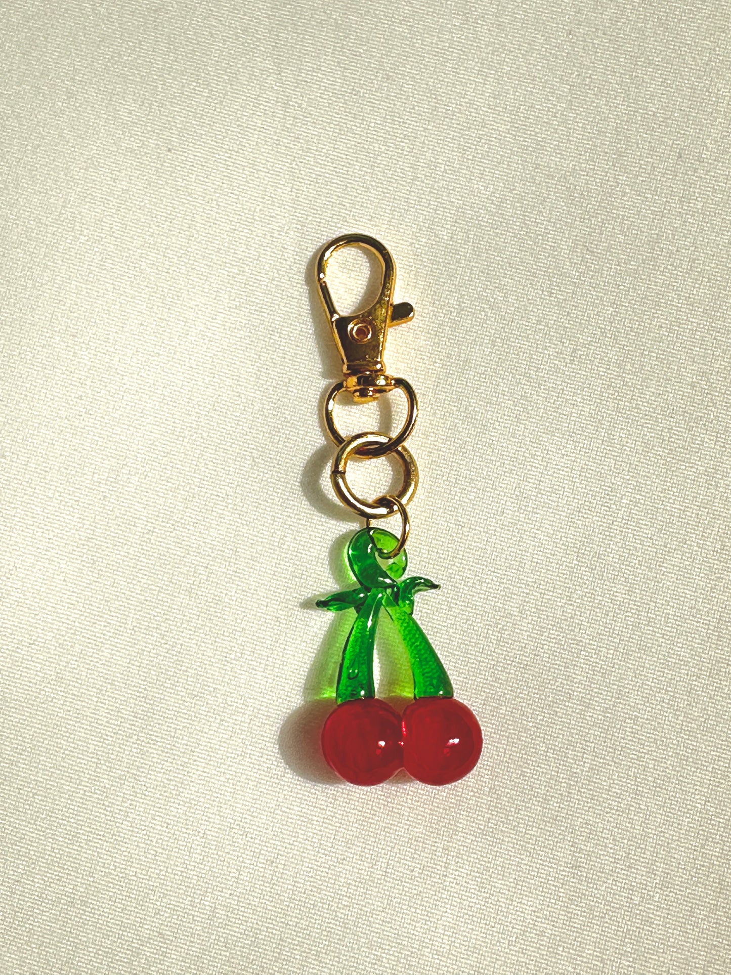 Glass Charm Clip