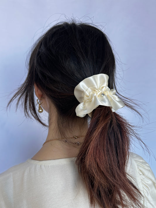 Cuffed Garter Scrunchie