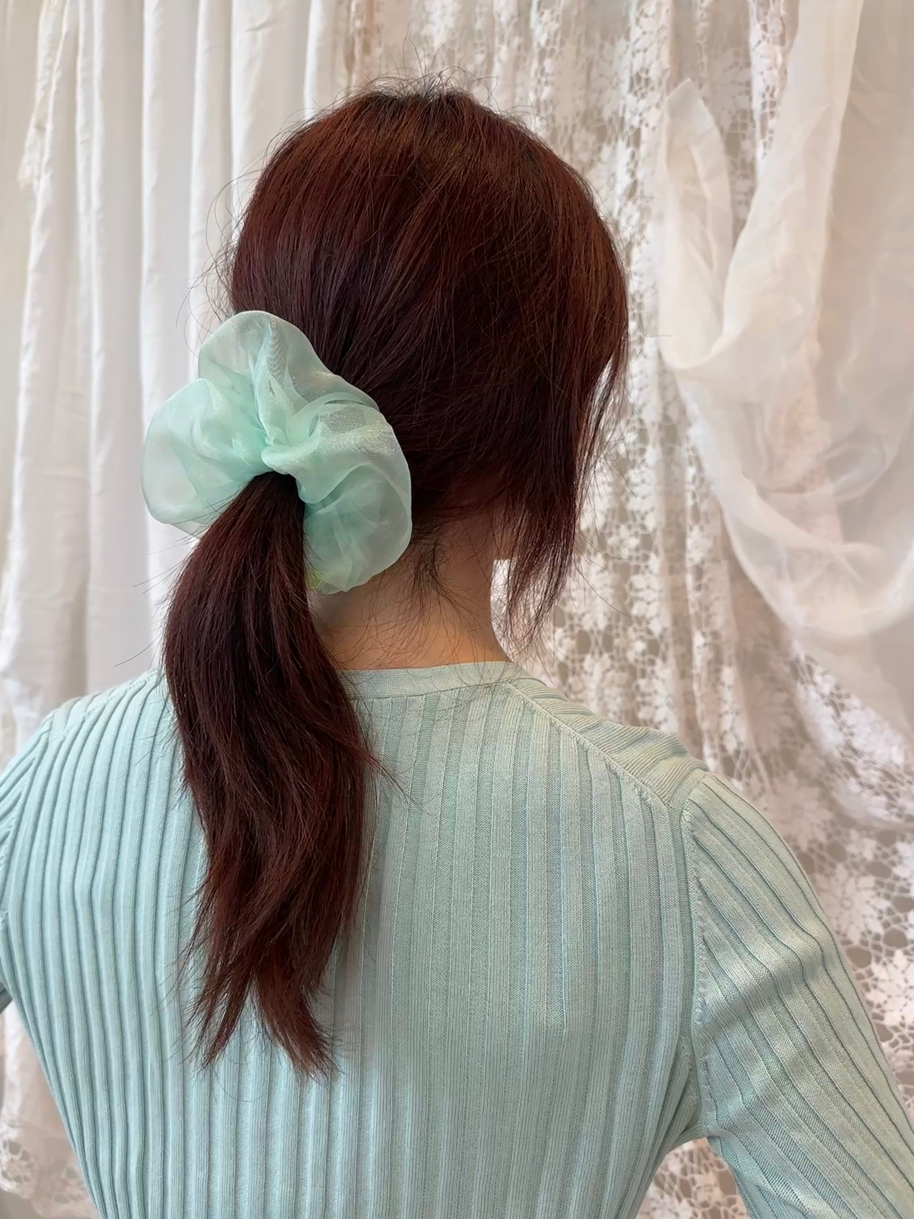 Mini Cloud Scrunchie