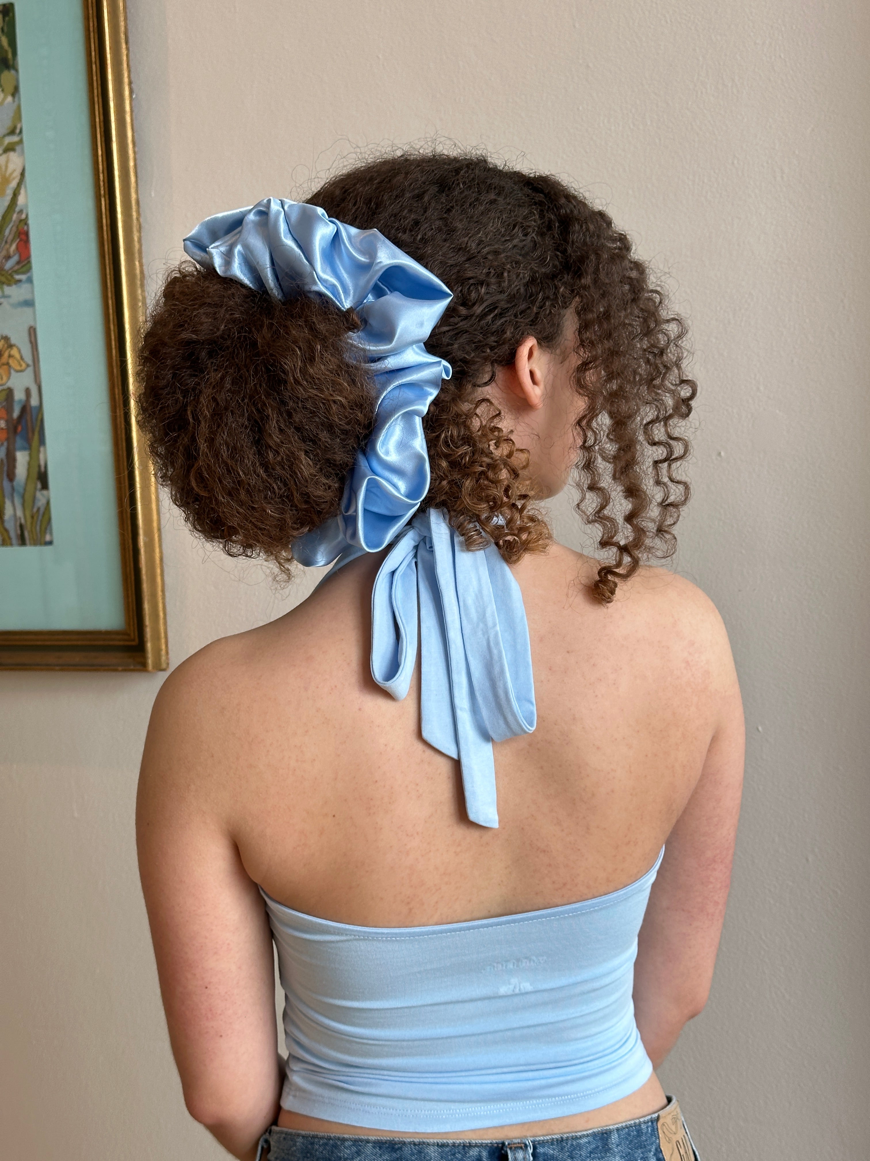 Giant Satin Scrunchie