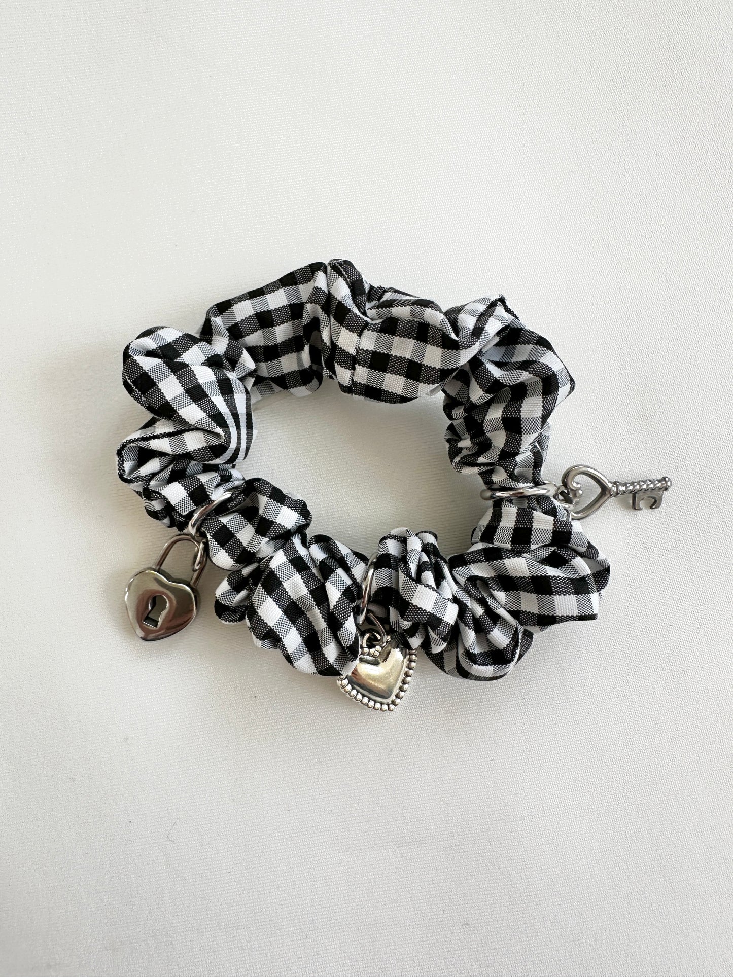 Customizable Charm Bracelet Scrunchie