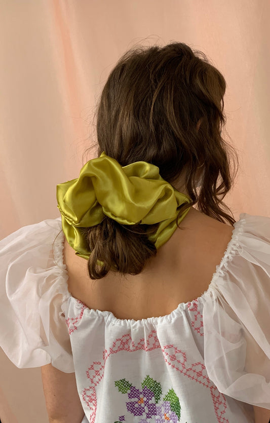 Giant Satin Scrunchie