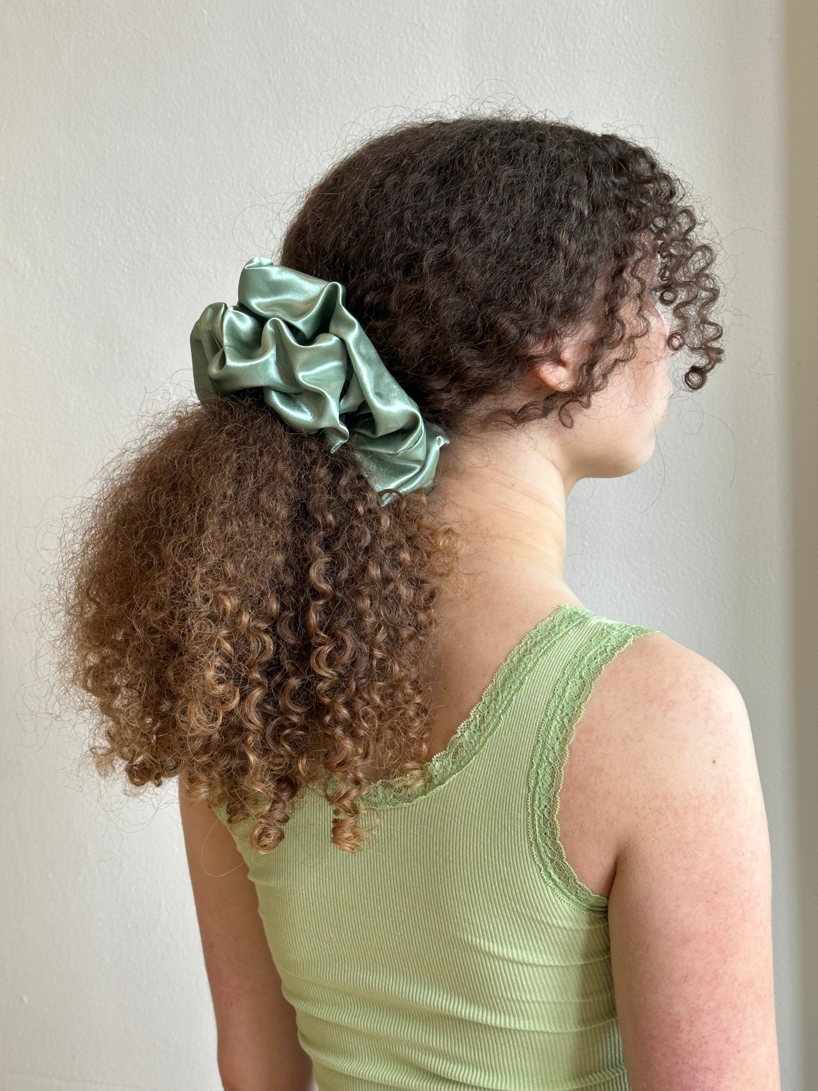 Giant Satin Scrunchie