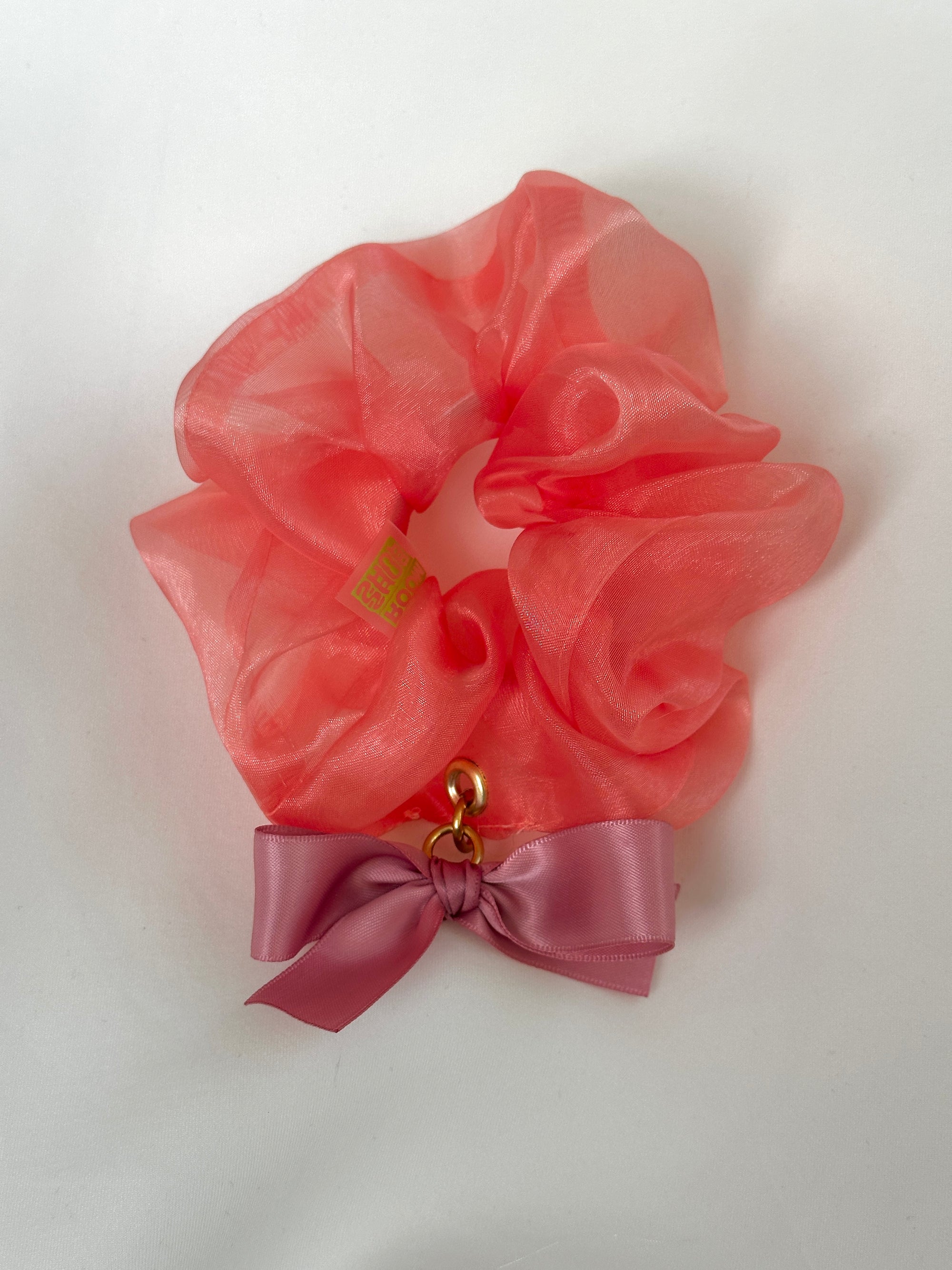 Marie Bow Charm Scrunchie