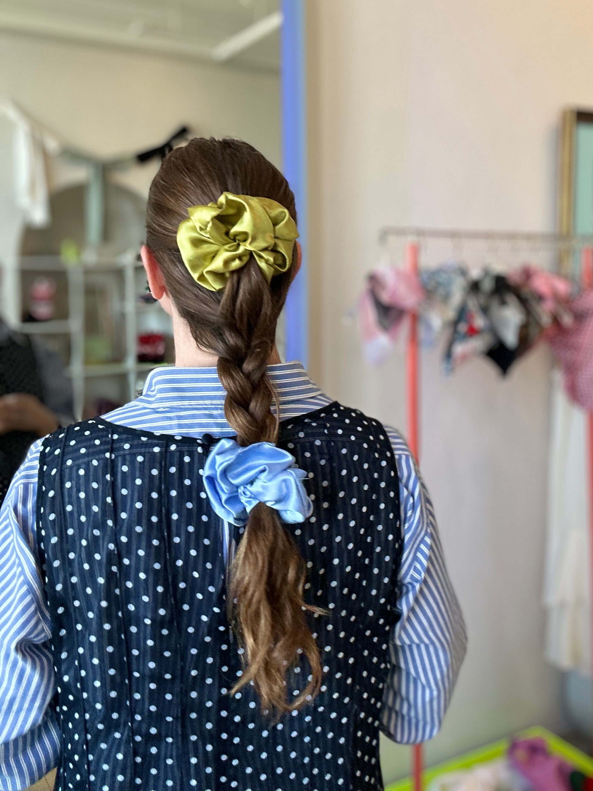 Mini Satin Scrunchie