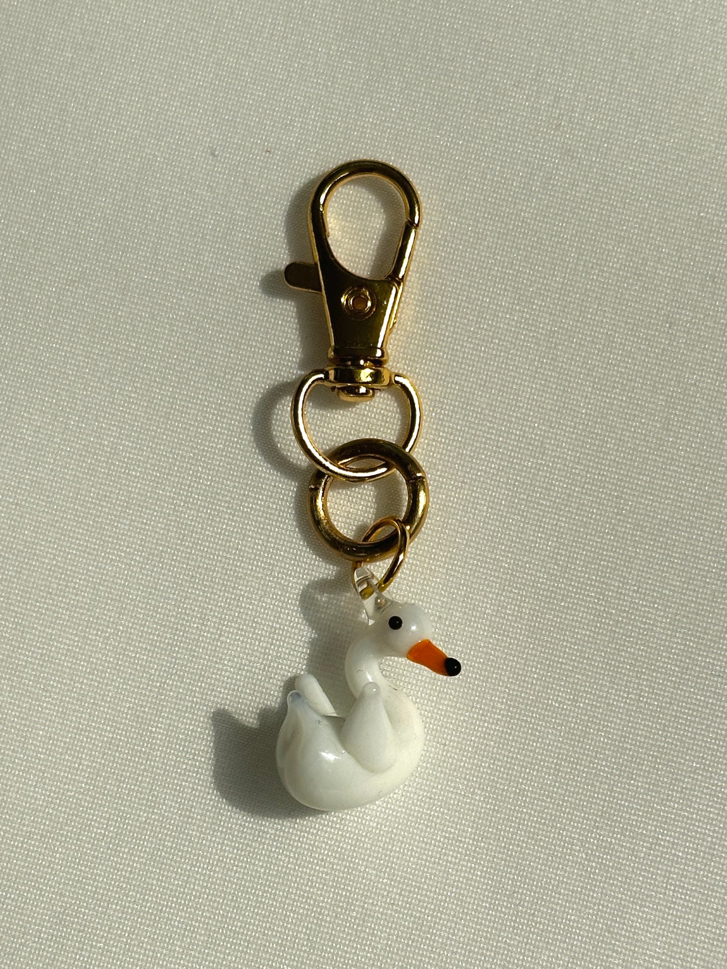 Glass Charm Clip