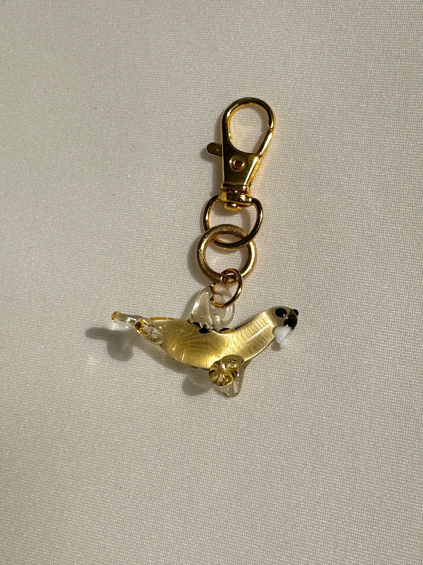 Glass Charm Clip