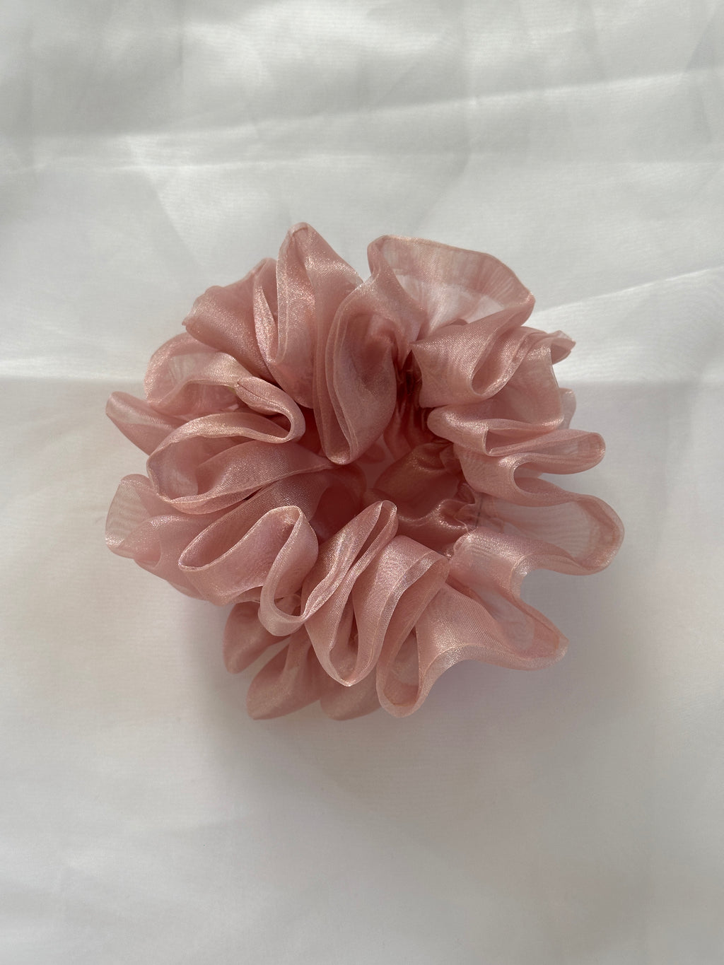 Cloud Ruffle Scrunchie