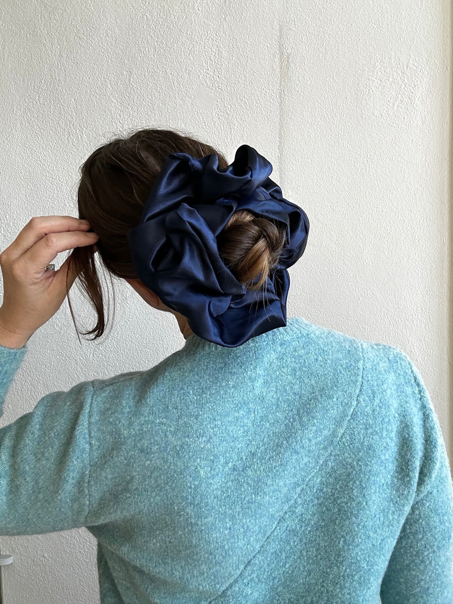 Giant Satin Scrunchie