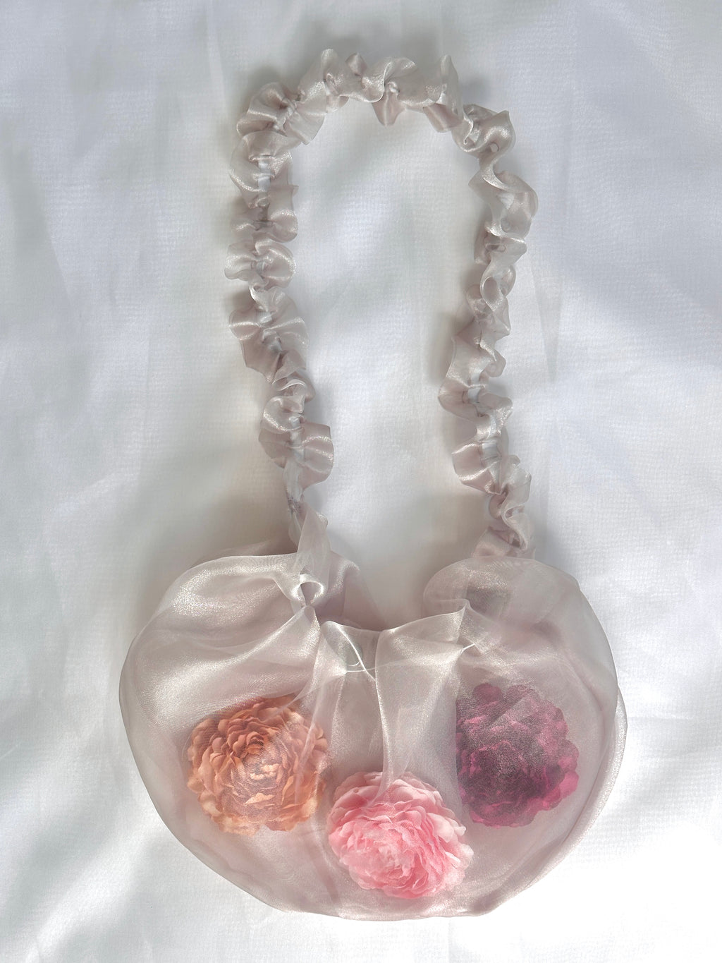 Rose Filled Crossbody Bag