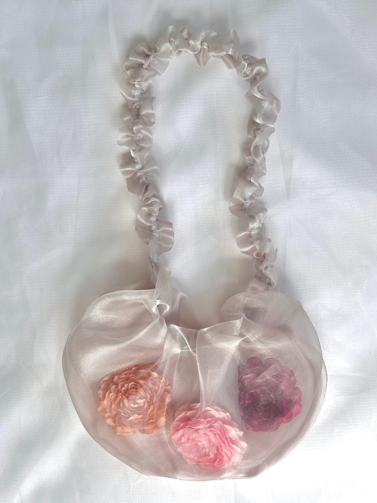 Rose Filled Crossbody Bag