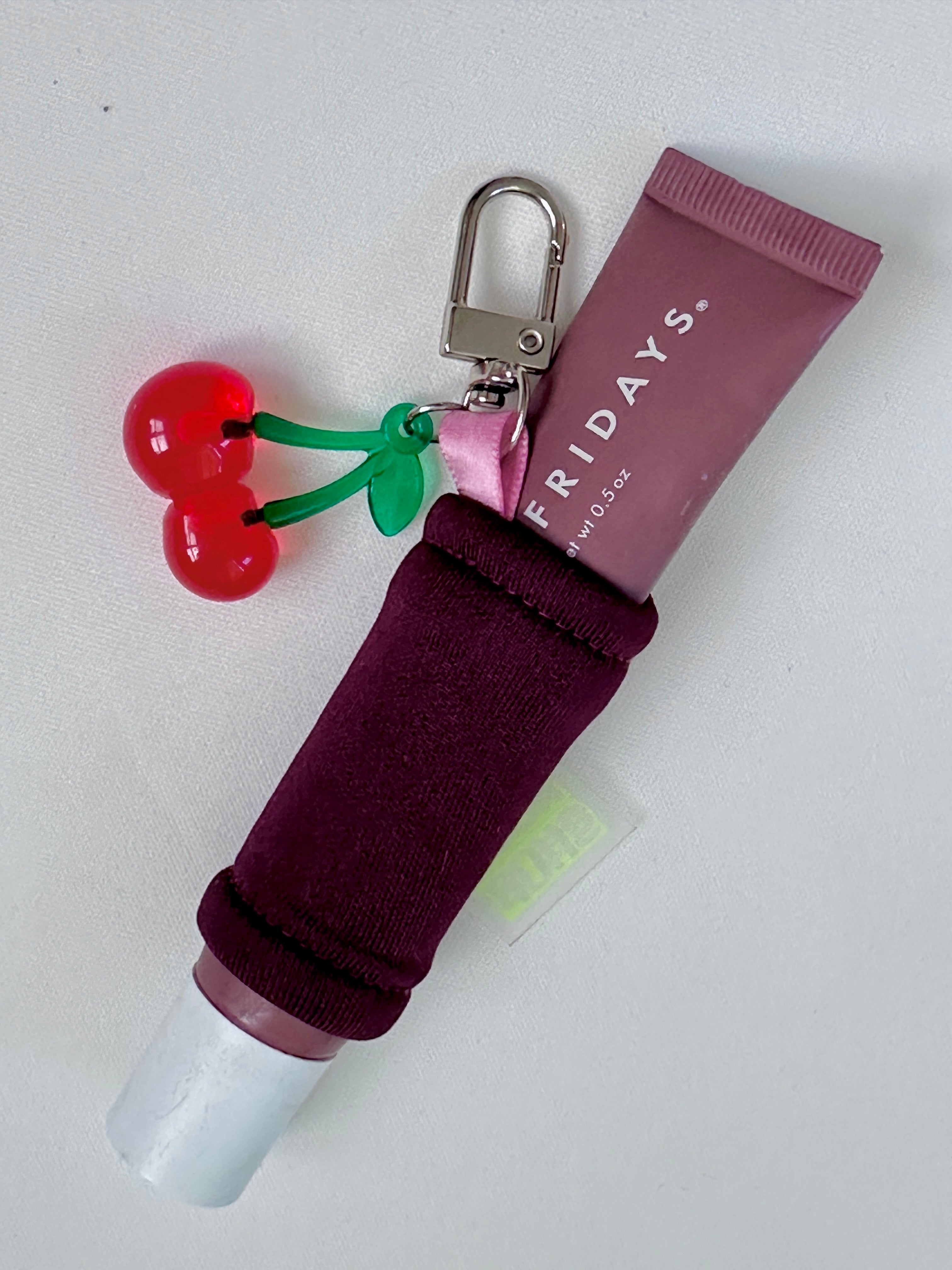 Lip Gloss Coozie Bag Charm