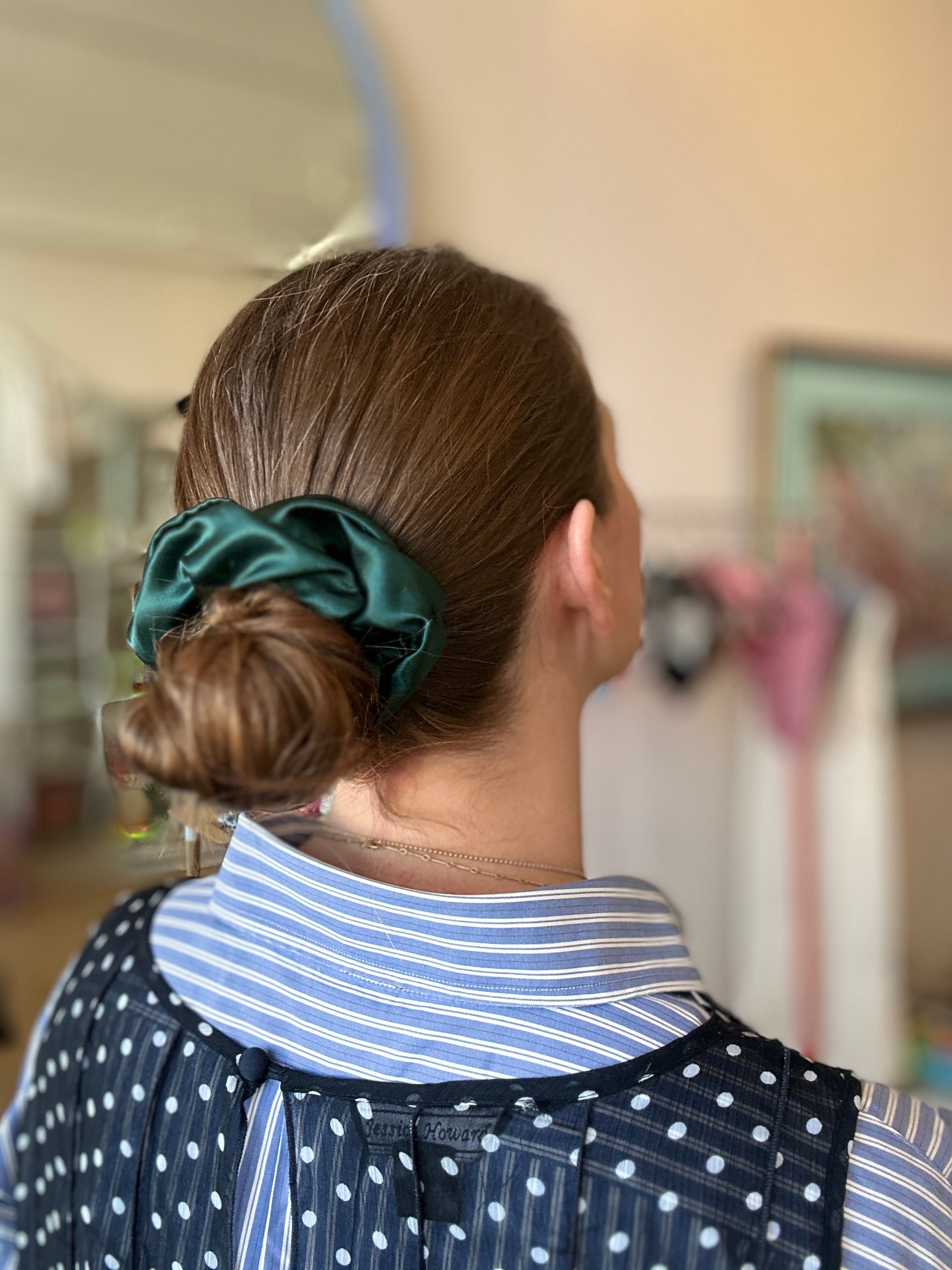 Mini Satin Scrunchie