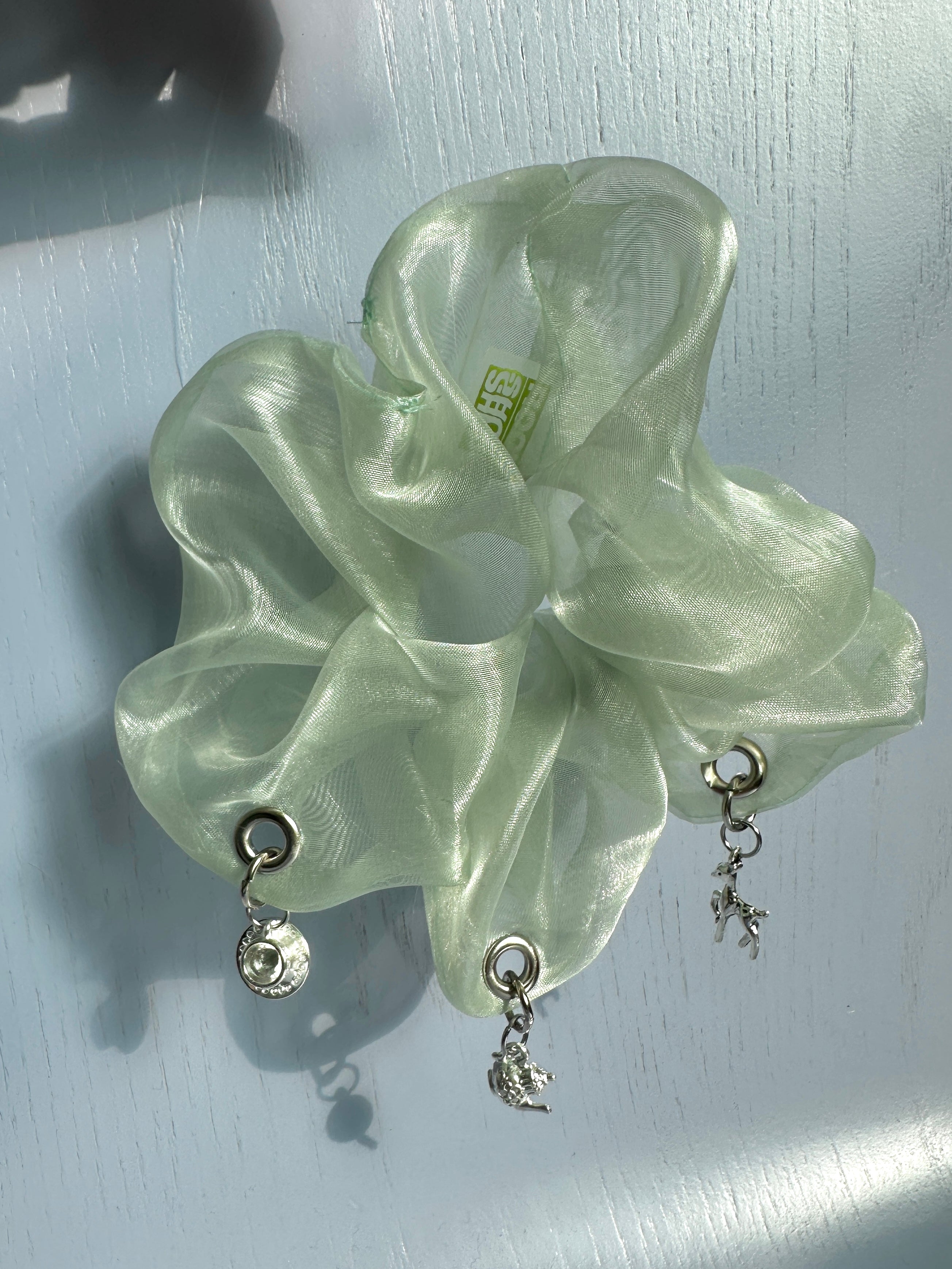 Cloud Charm Scrunchie