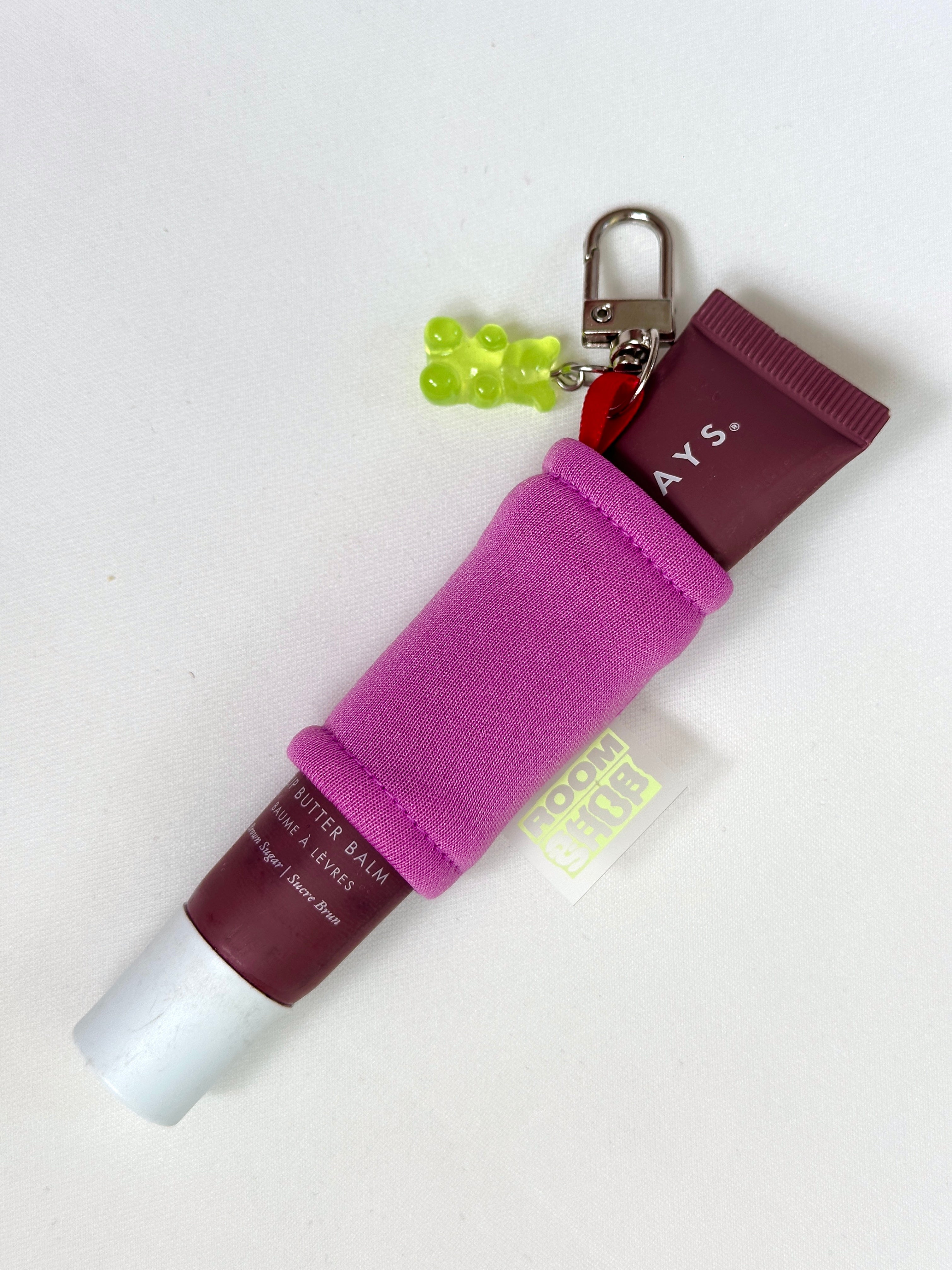 Lip Gloss Coozie Keychain