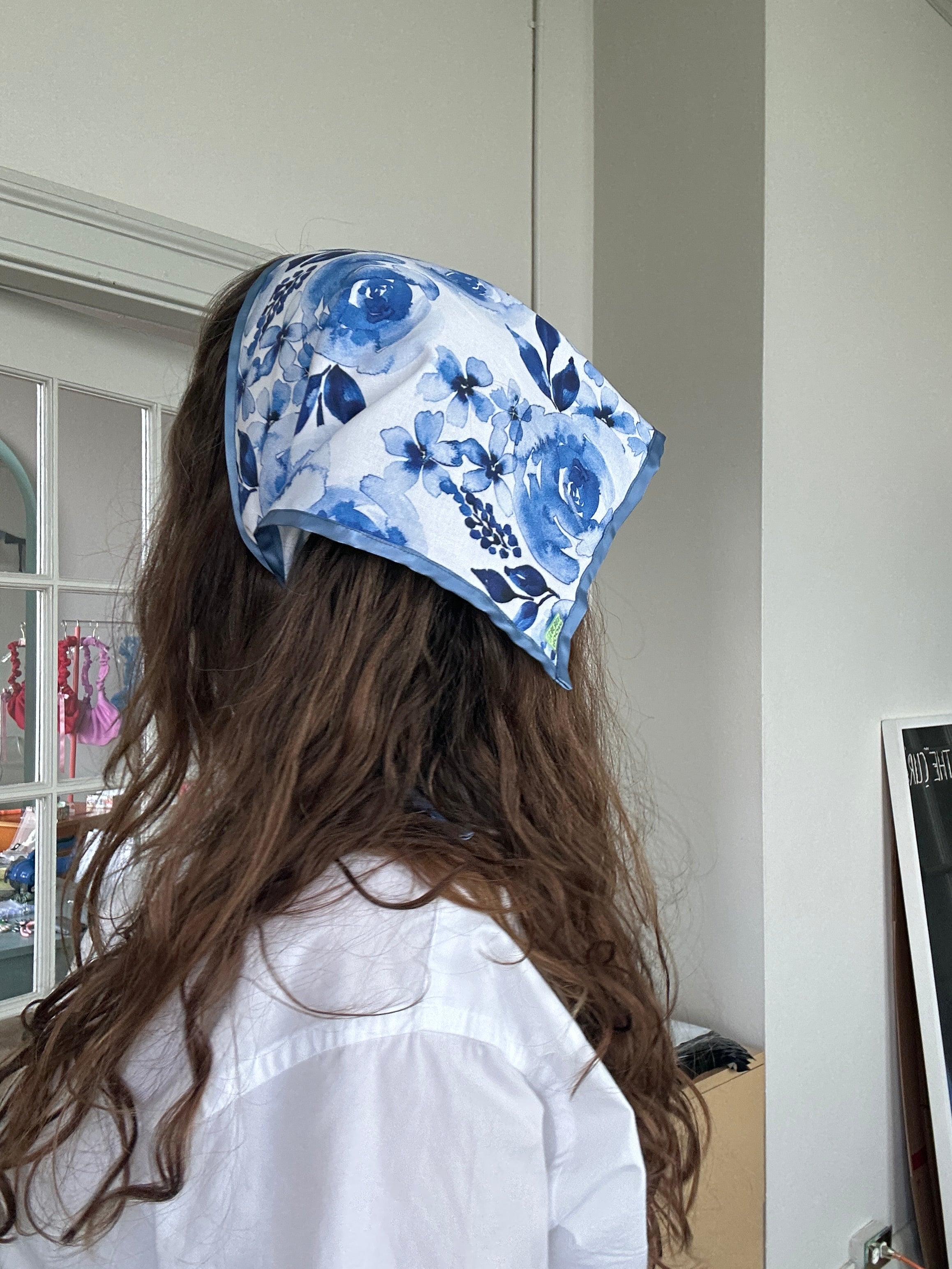 Dutch Blue Headscarf