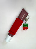 Lip Gloss Coozie Keychain